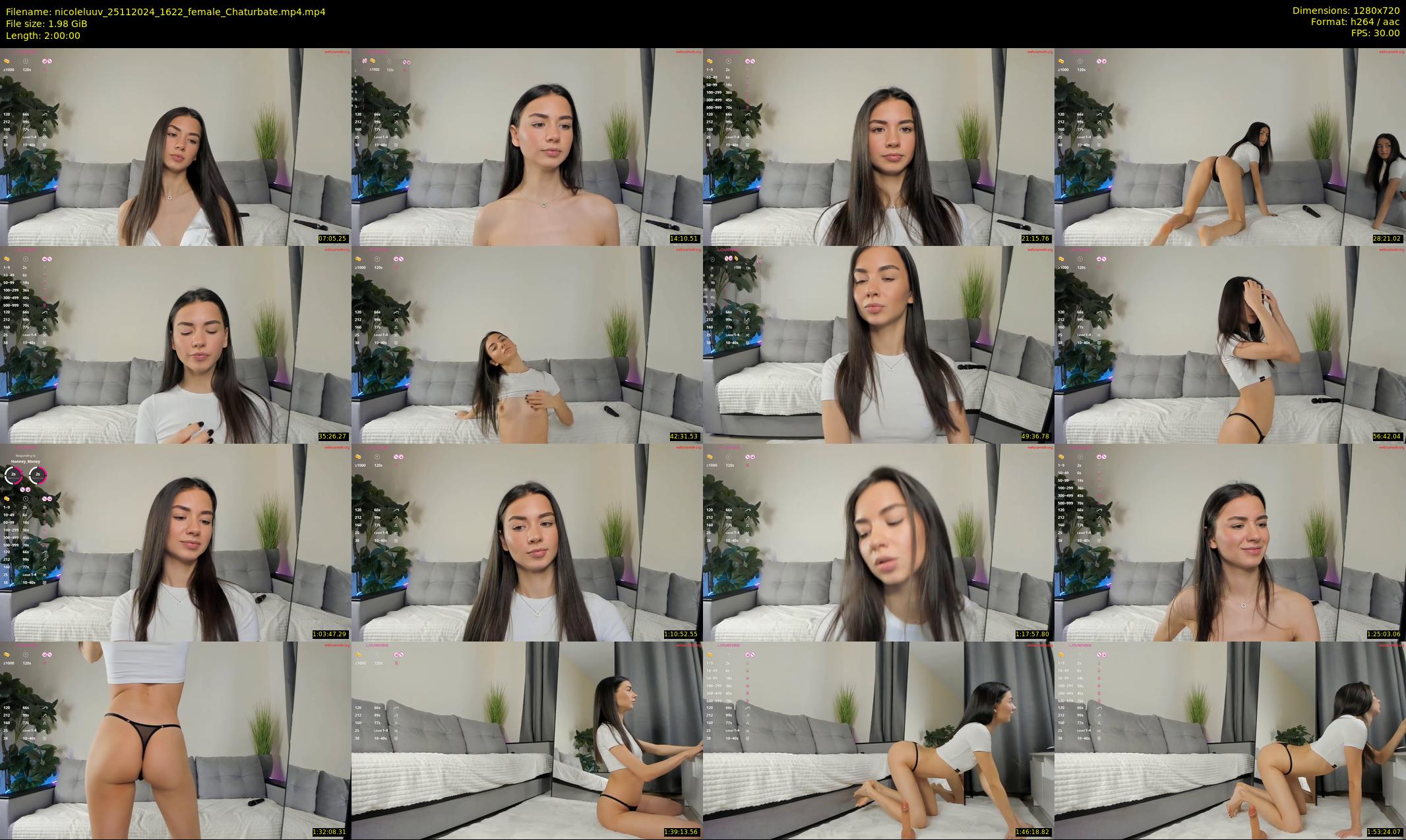 nicoleluuv — 120 minute Chaturbate female cam show recording, 720p, Nov 25, 2024