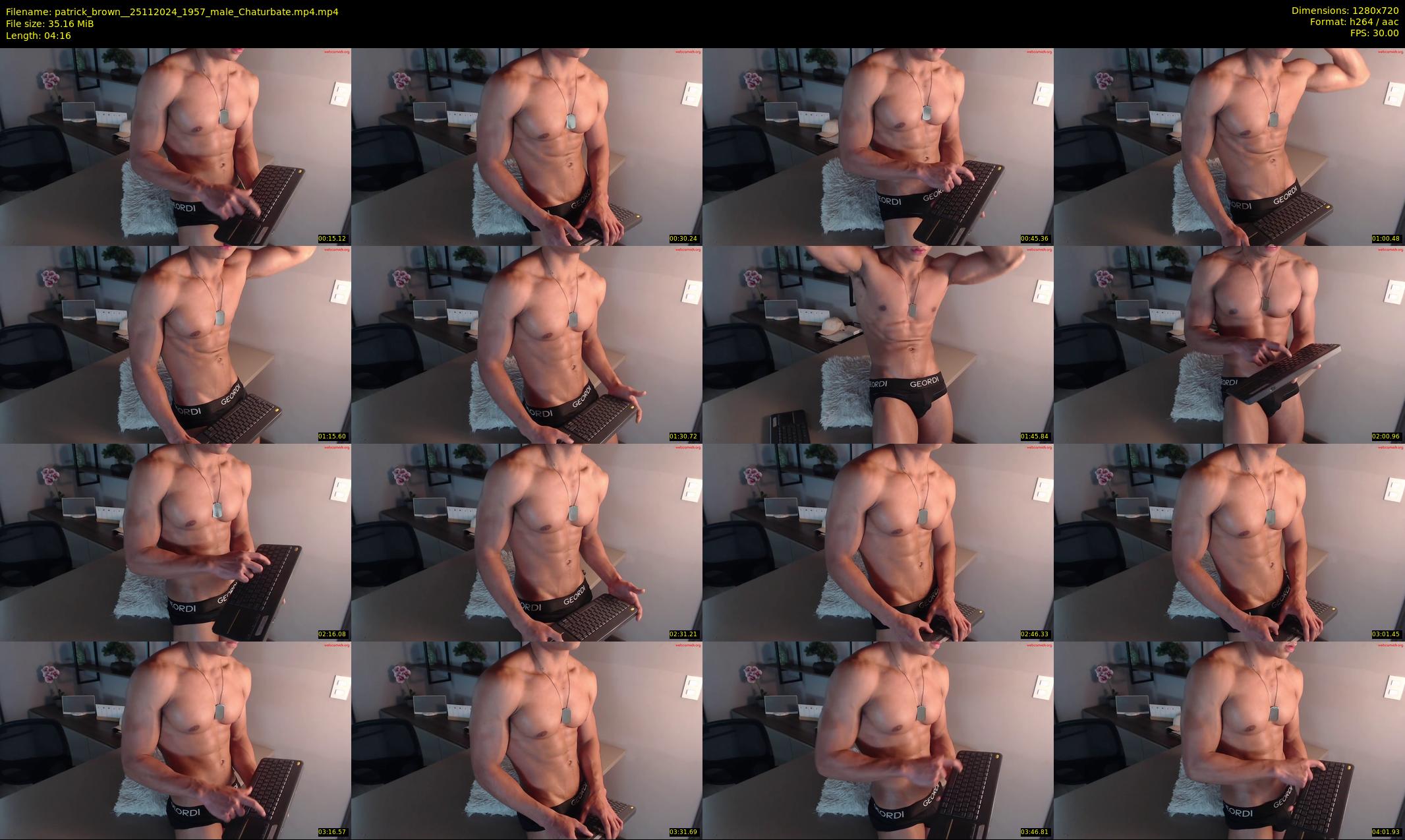 patrick_brown_ — 5 minute Chaturbate male cam show recording, 720p, Nov 25, 2024