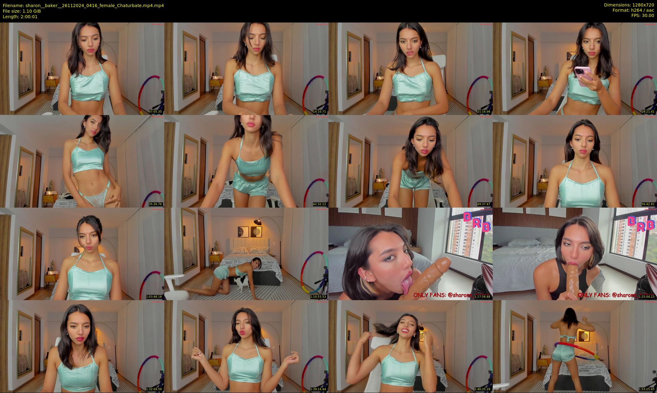 sharon__baker_ — 121 minute Chaturbate female cam show recording, 720p, Nov 26, 2024