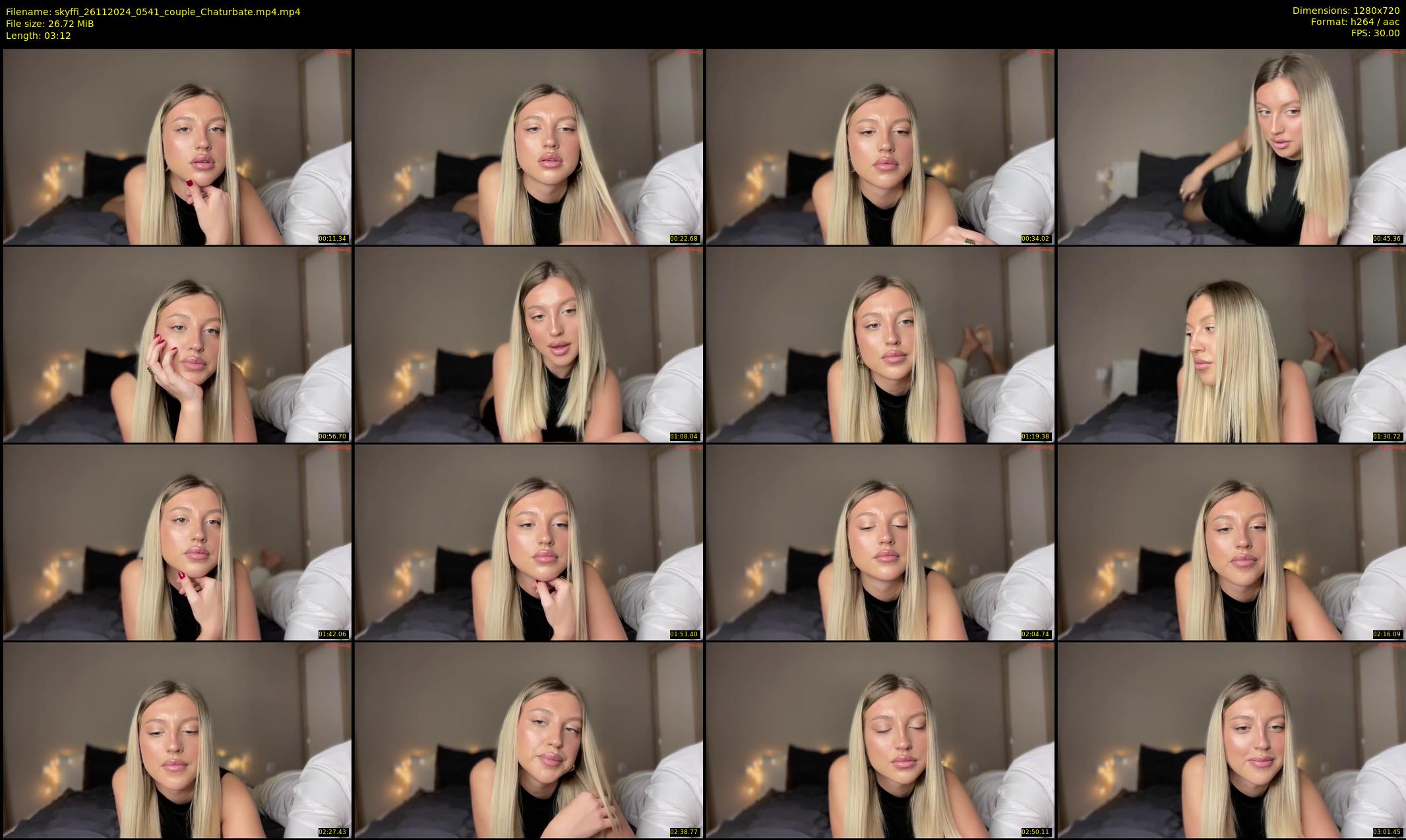 skyffi — 4 minute Chaturbate couple cam show recording, 720p, Nov 26, 2024