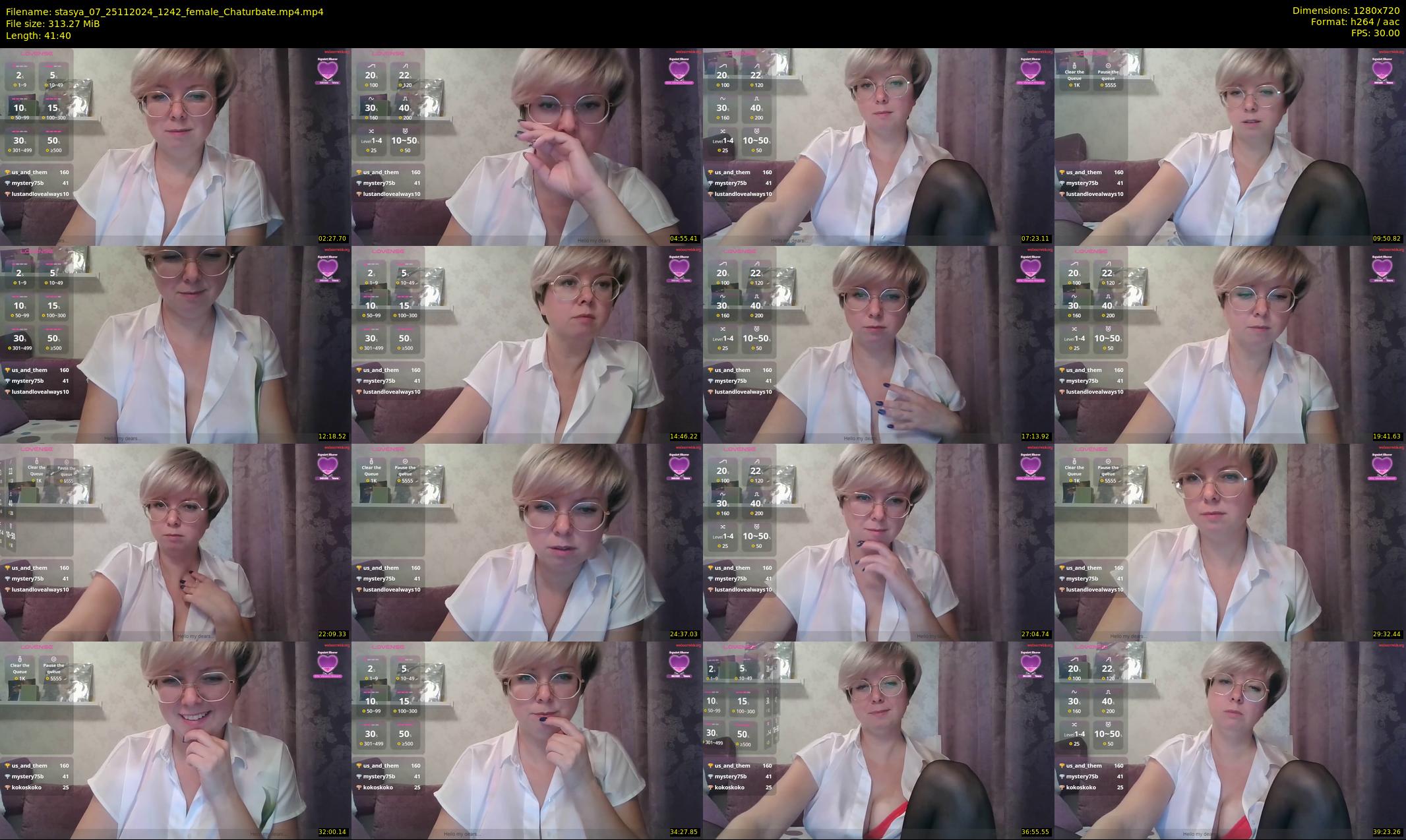 stasya_07 — 42 minute Chaturbate female cam show recording, 720p, Nov 25, 2024