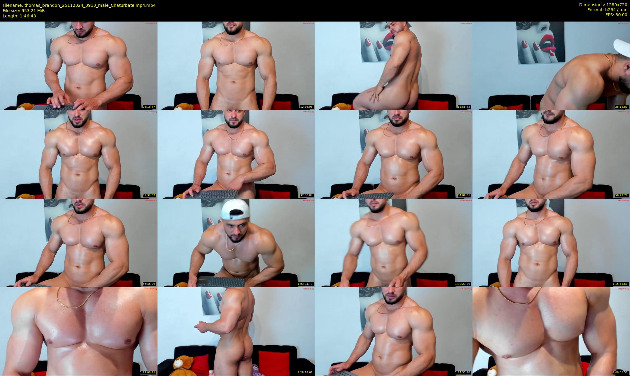 thomas_brandon — 107 minute Chaturbate male cam show recording, 720p, Nov 25, 2024