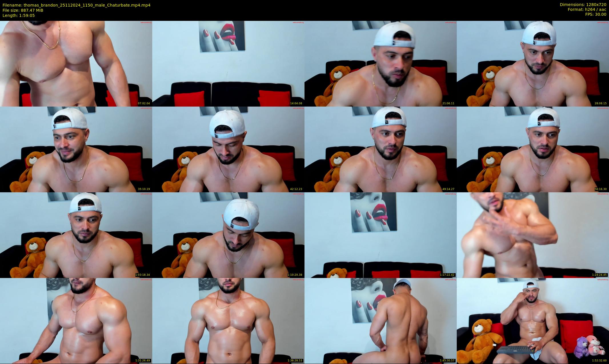 thomas_brandon — 120 minute Chaturbate male cam show recording, 720p, Nov 25, 2024