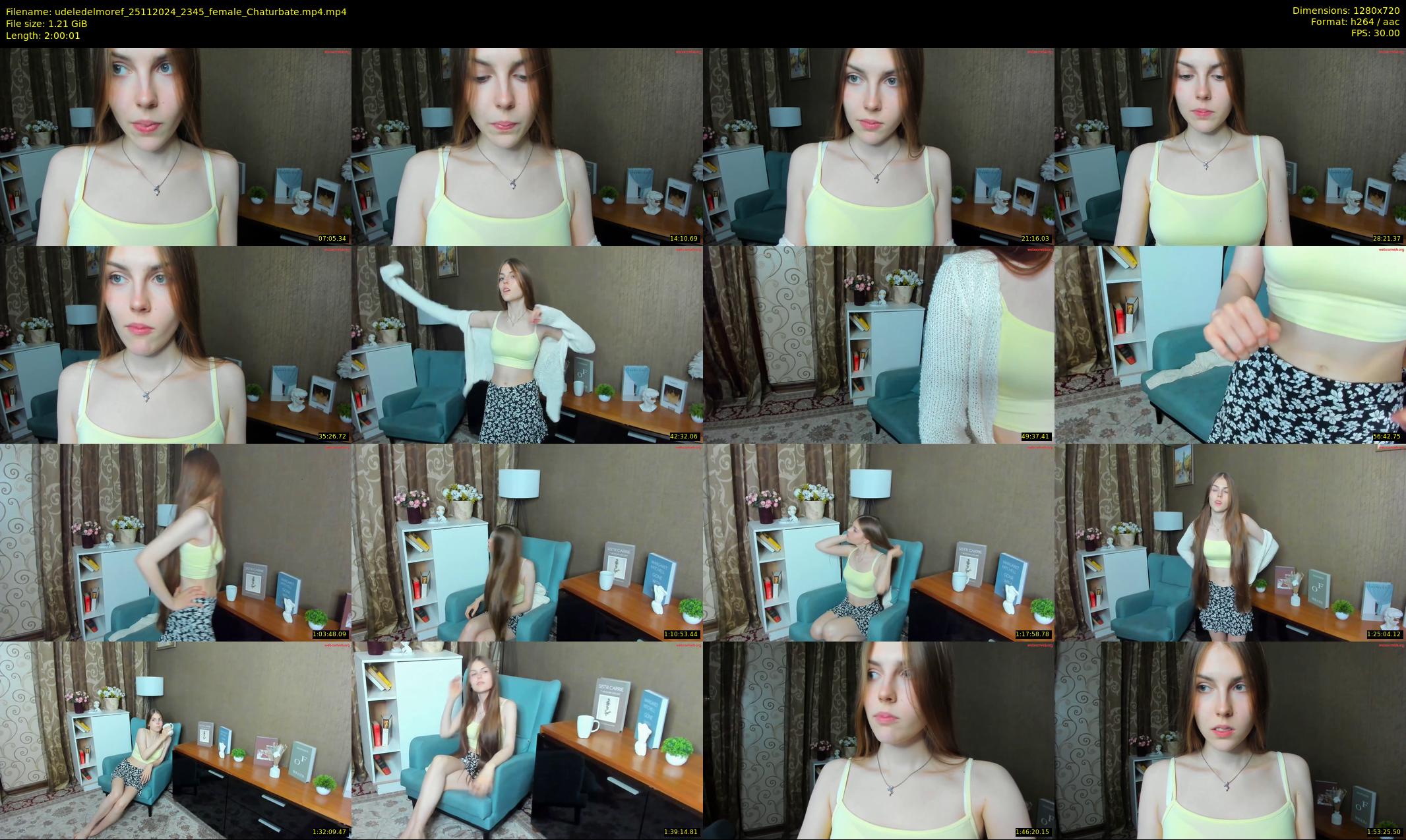 udeledelmoref — 121 minute Chaturbate female cam show recording, 720p, Nov 25, 2024
