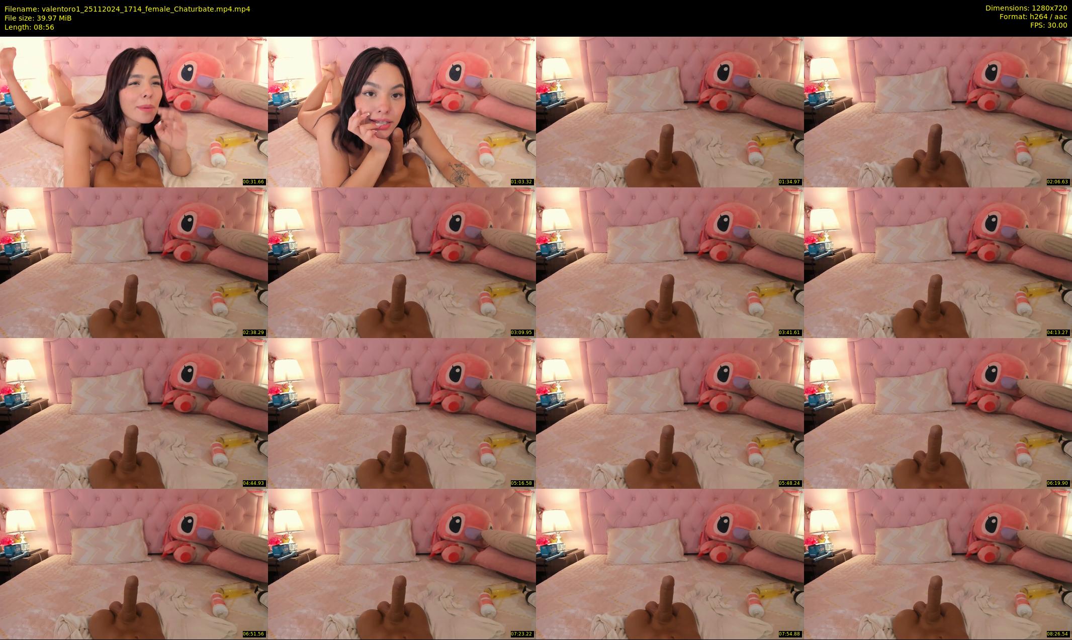 valentoro1 — 9 minute Chaturbate female cam show recording, 720p, Nov 25, 2024