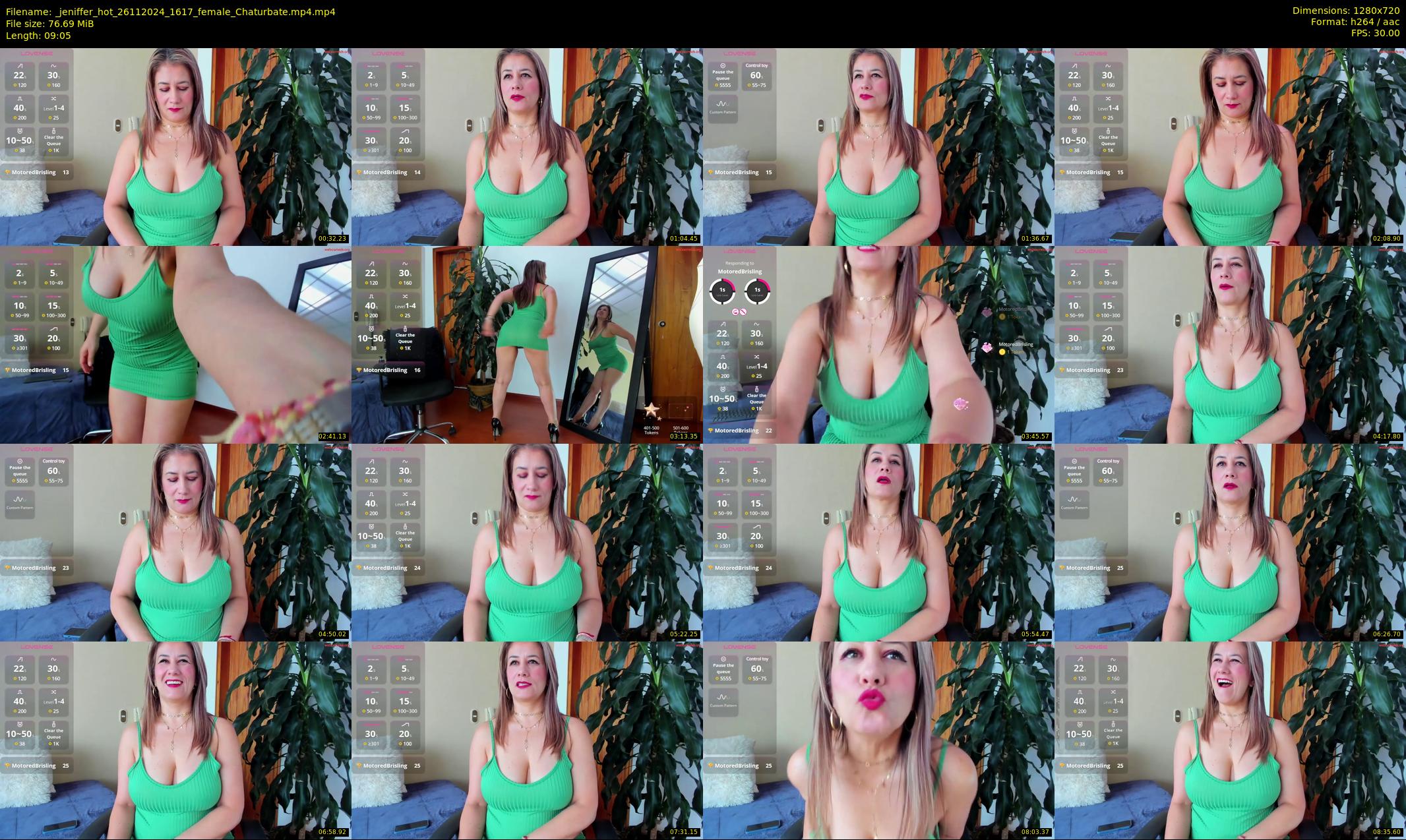 _jeniffer_hot — 10 minute Chaturbate female cam show recording, 720p, Nov 26, 2024