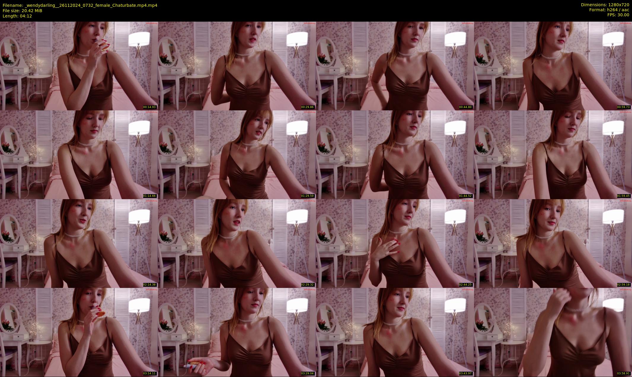 _wendydarling_ — 5 minute Chaturbate female cam show recording, 720p, Nov 26, 2024