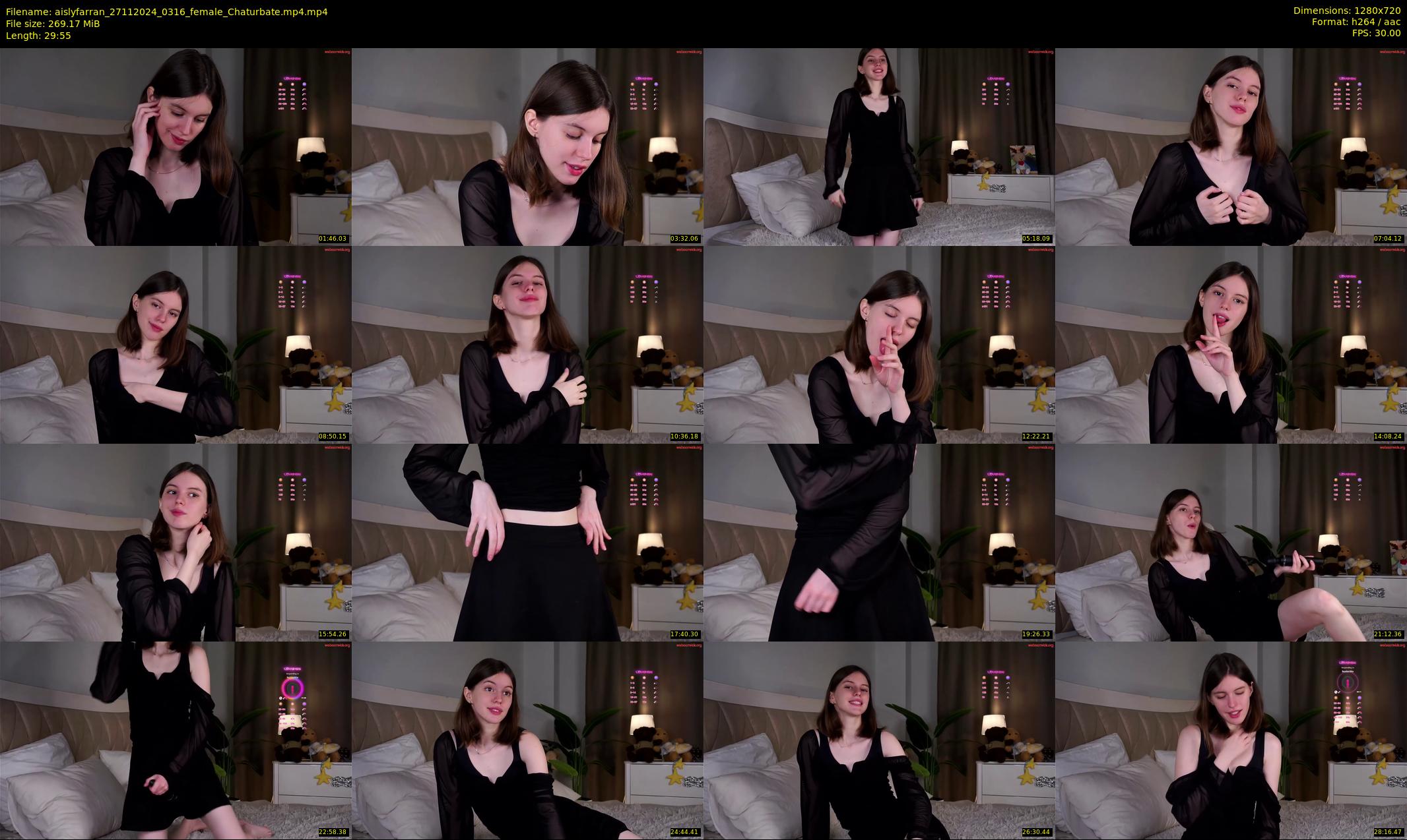 aislyfarran — 30 minute Chaturbate female cam show recording, 720p, Nov 27, 2024