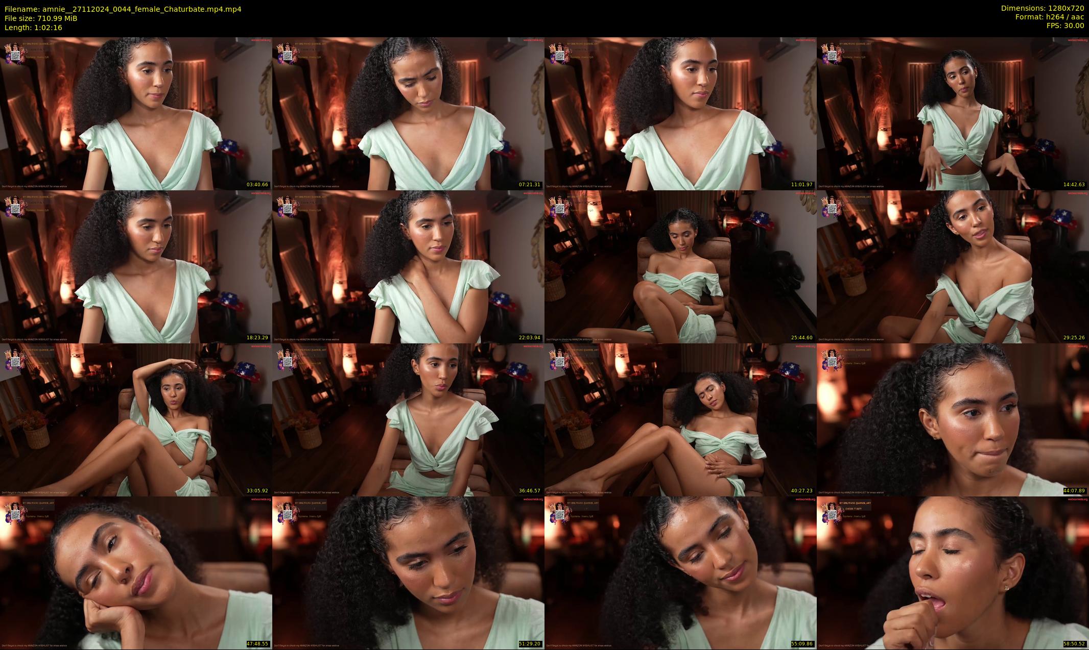 amnie_ — 63 minute Chaturbate female cam show recording, 720p, Nov 27, 2024
