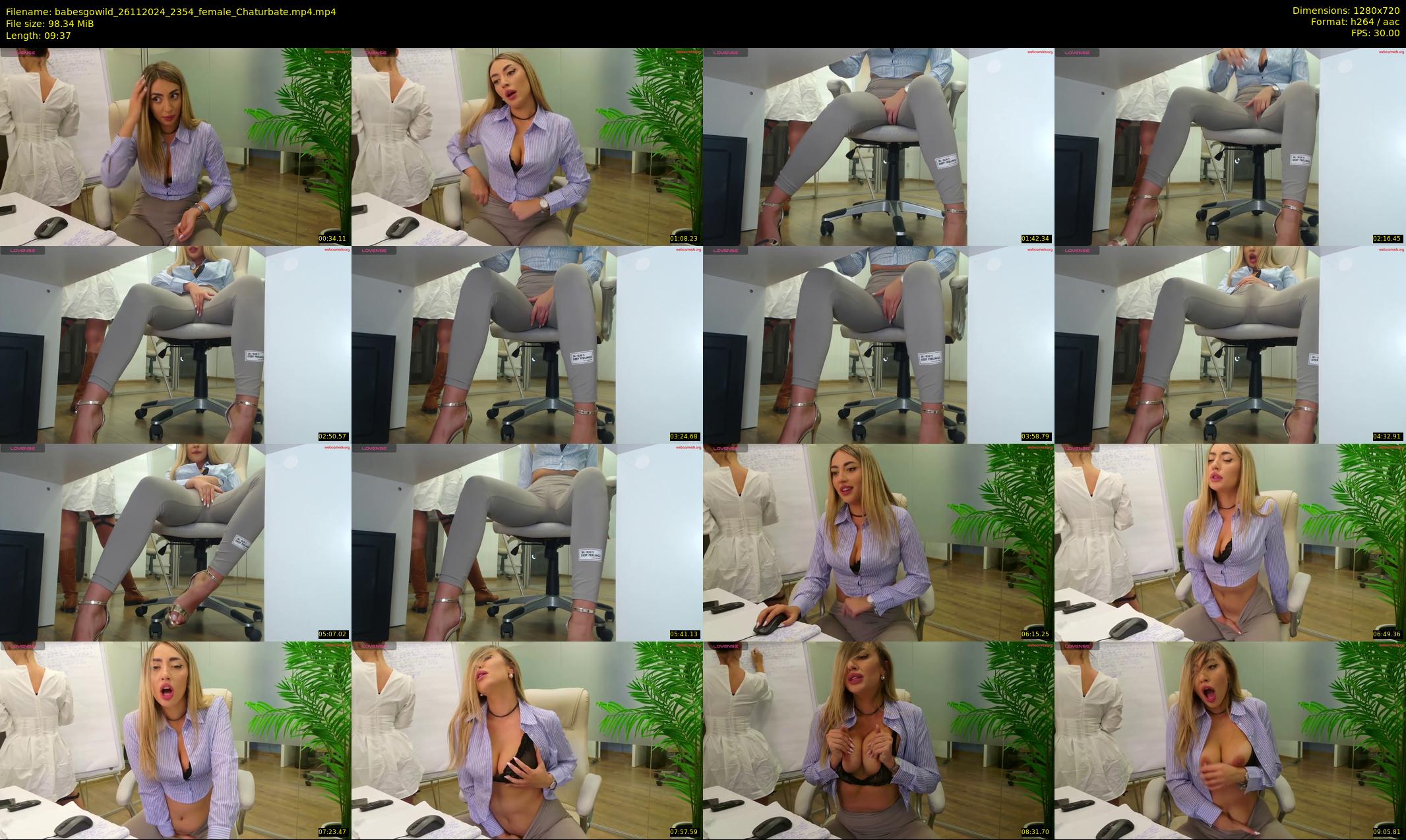 babesgowild — 10 minute Chaturbate couple cam show recording, 720p, Nov 26, 2024