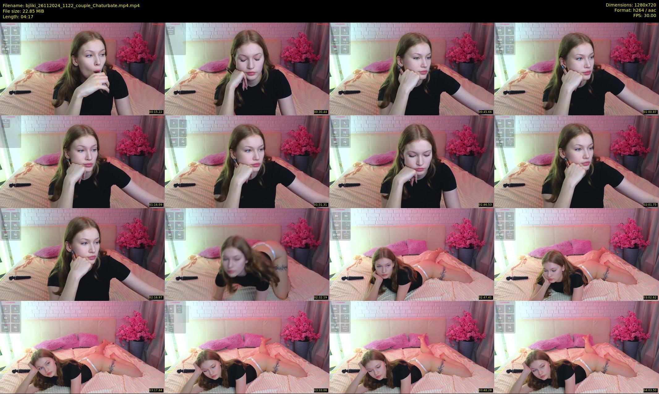 bjliki — 5 minute Chaturbate couple cam show recording, 720p, Nov 26, 2024