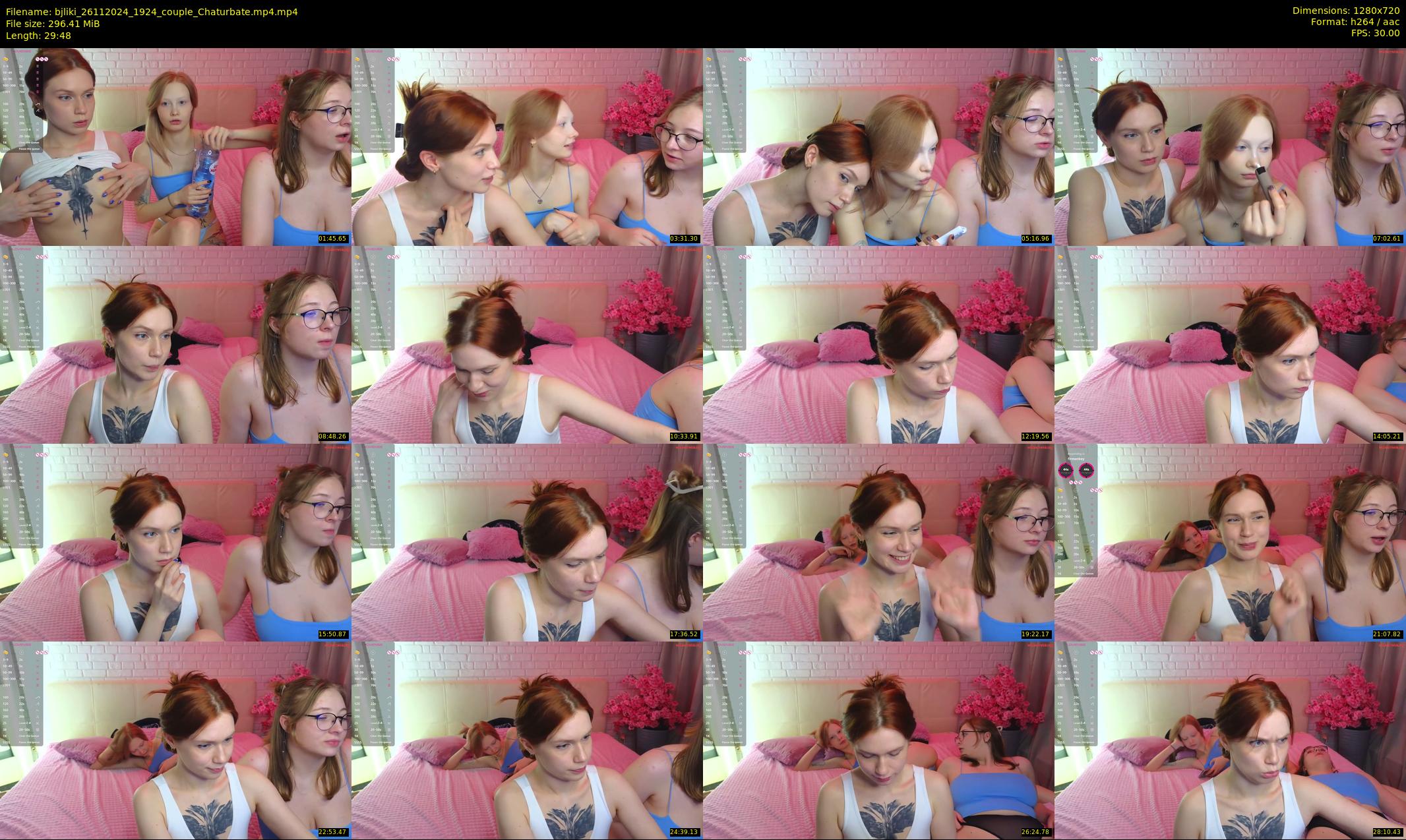 bjliki — 30 minute Chaturbate couple cam show recording, 720p, Nov 26, 2024