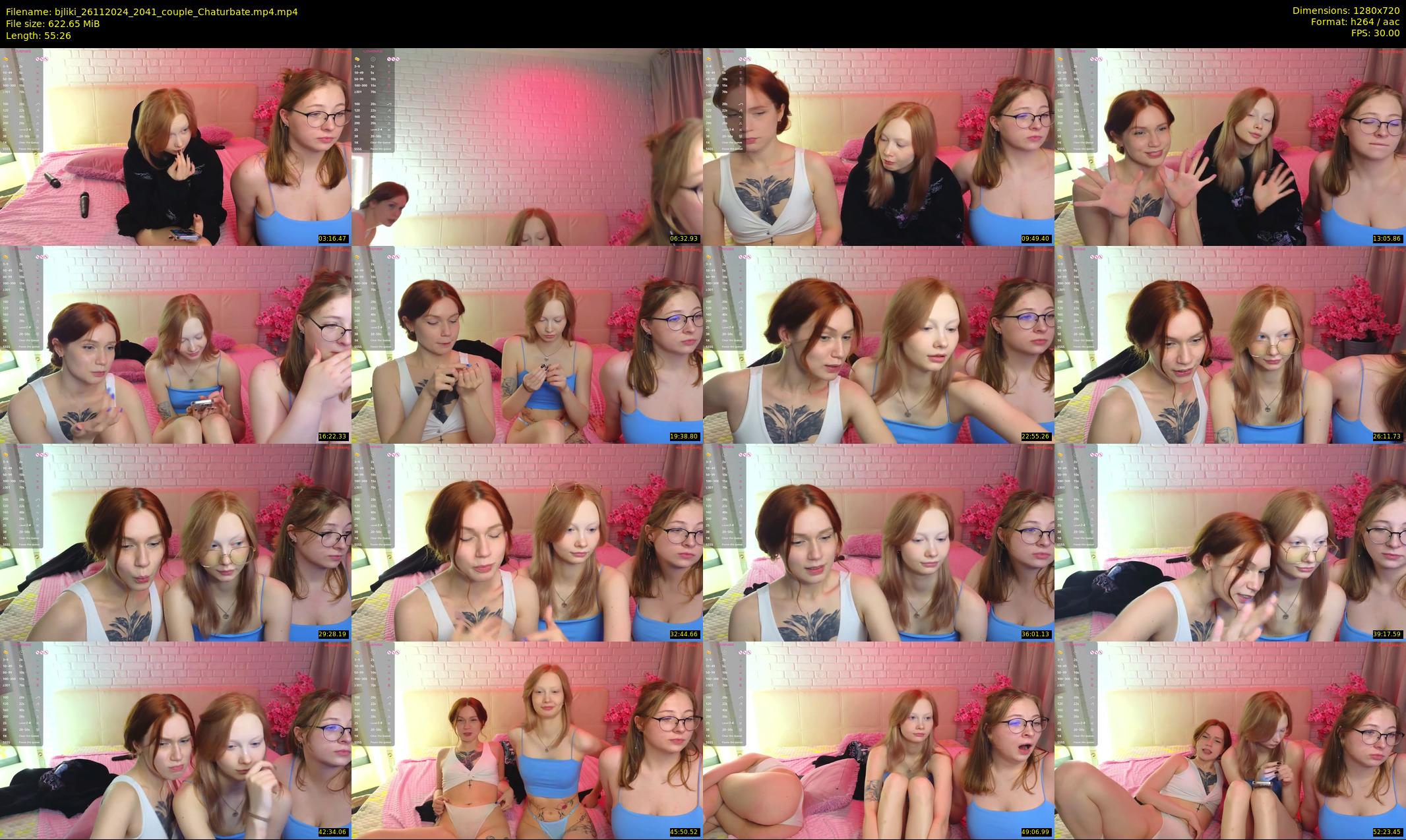 bjliki — 56 minute Chaturbate couple cam show recording, 720p, Nov 26, 2024