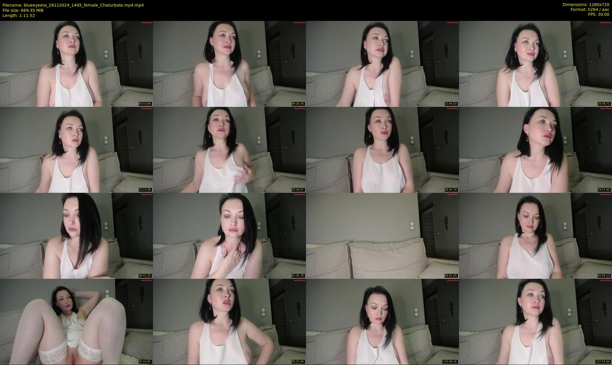 blueeyeess — 72 minute Chaturbate female cam show recording, 720p, Nov 26, 2024