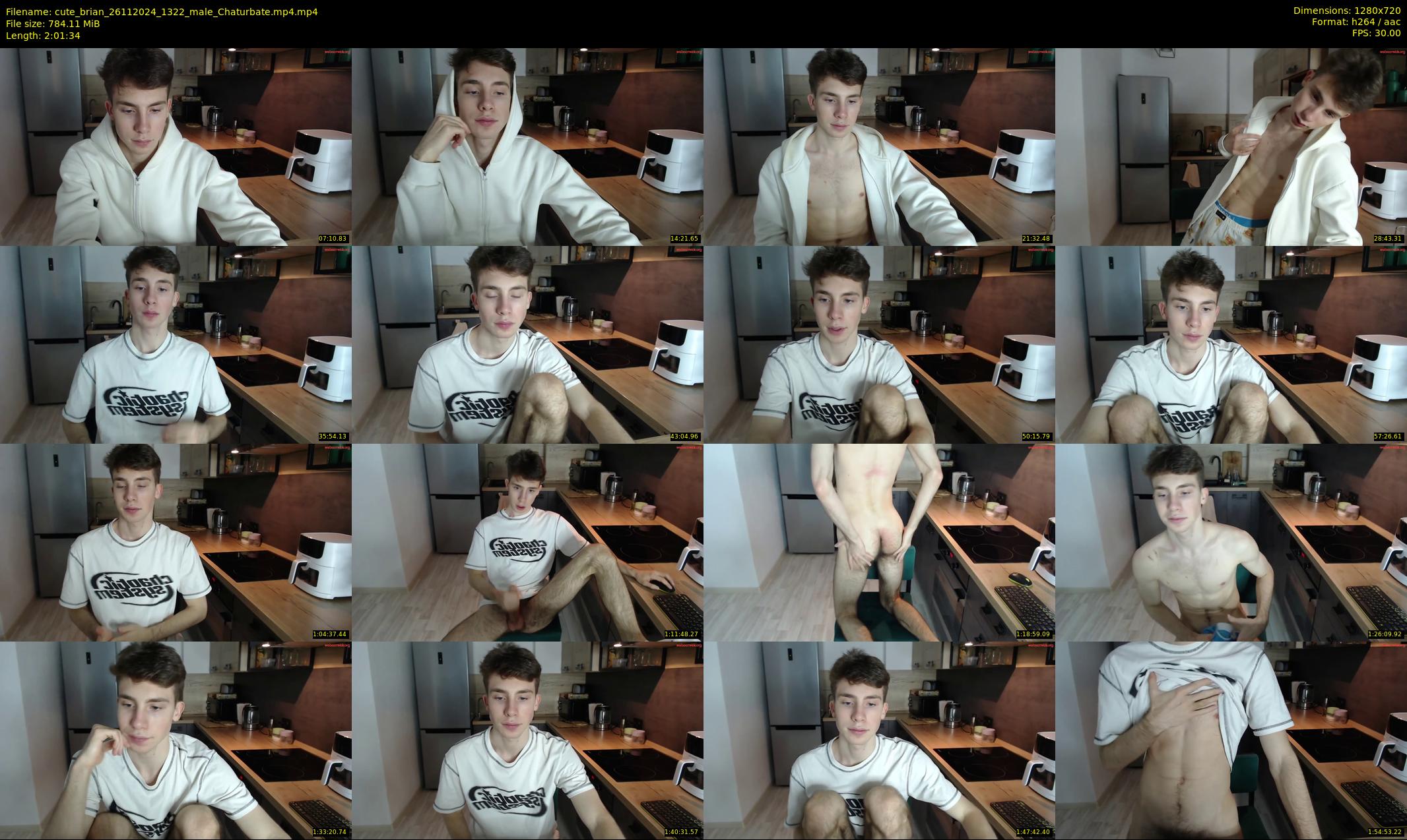 cute_brian — 122 minute Chaturbate male cam show recording, 720p, Nov 26, 2024
