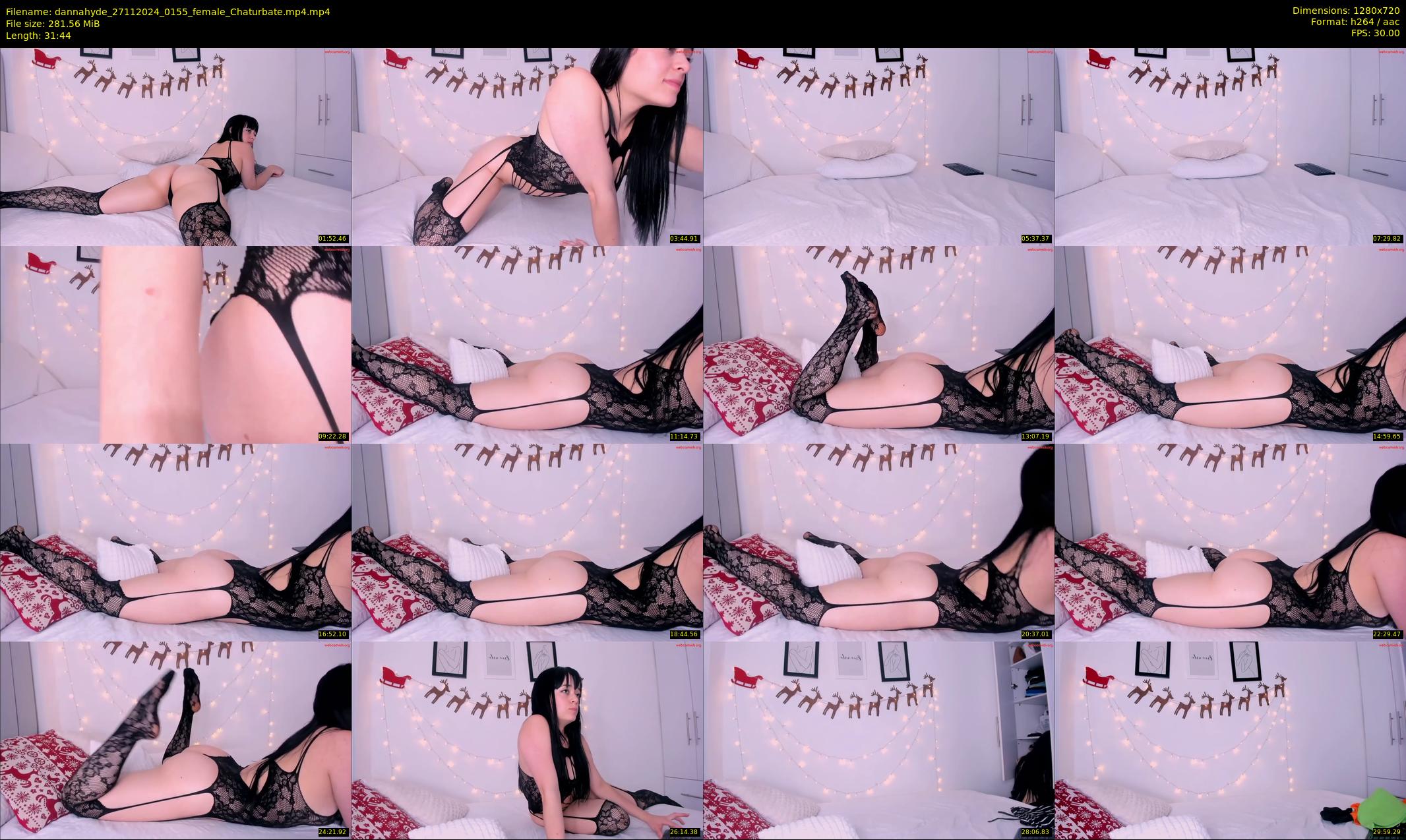 dannahyde — 32 minute Chaturbate female cam show recording, 720p, Nov 27, 2024