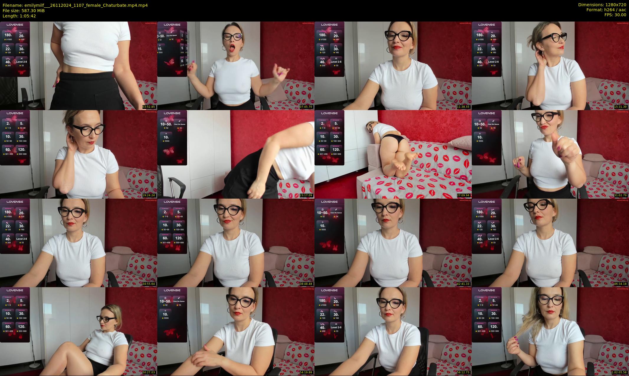 emilymilf__ — 66 minute Chaturbate female cam show recording, 720p, Nov 26, 2024