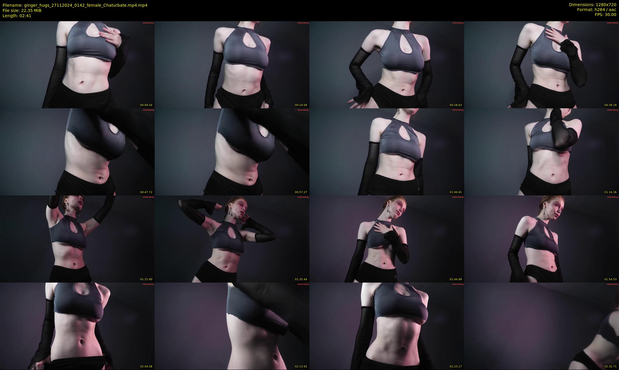 ginger_hugs — 3 minute Chaturbate female cam show recording, 720p, Nov 27, 2024