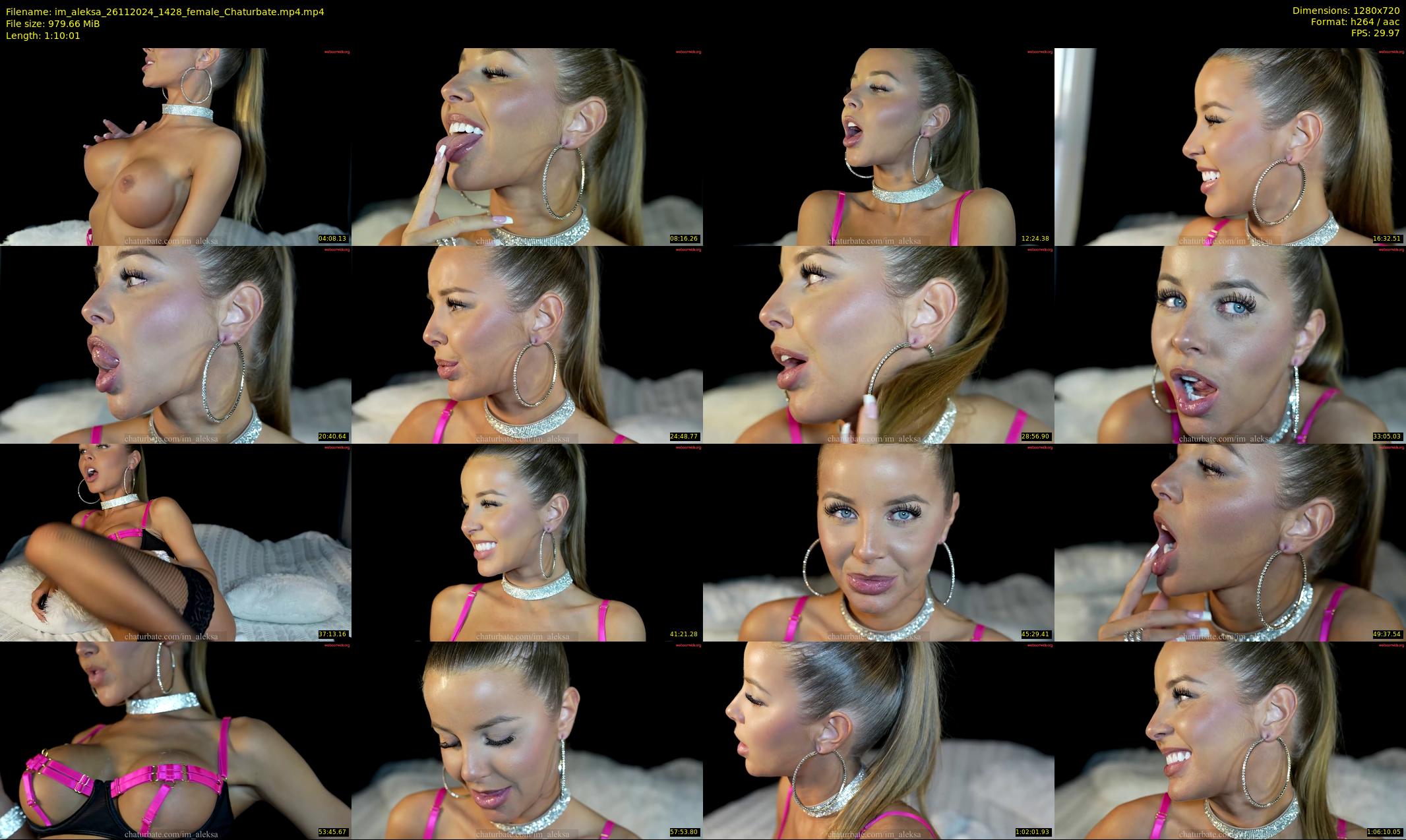 im_aleksa — 71 minute Chaturbate female cam show recording, 720p, Nov 26, 2024
