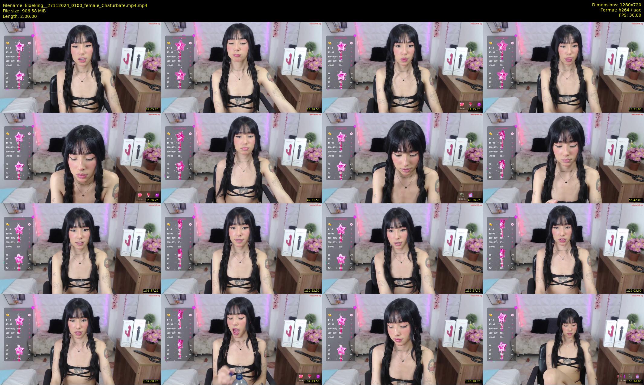 kloeking_ — 120 minute Chaturbate female cam show recording, 720p, Nov 27, 2024