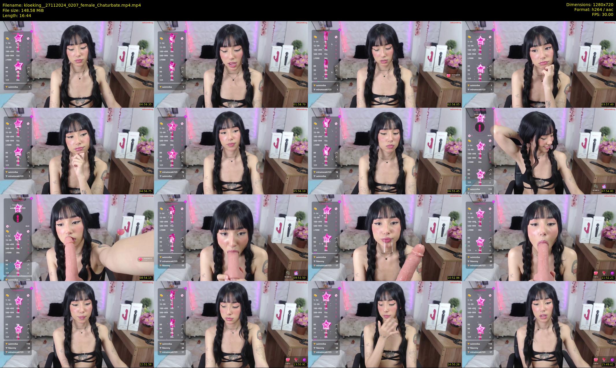 kloeking_ — 17 minute Chaturbate female cam show recording, 720p, Nov 27, 2024