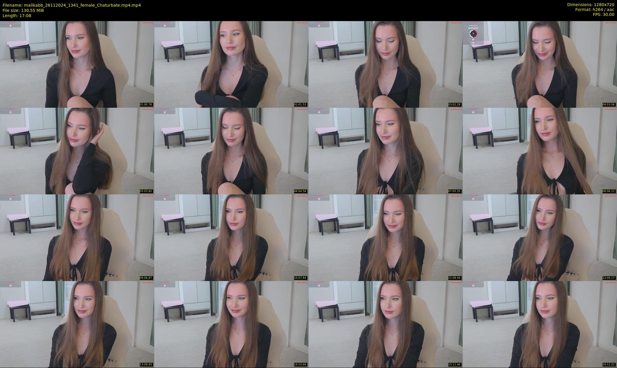 malikabb — 18 minute Chaturbate female cam show recording, 720p, Nov 26, 2024