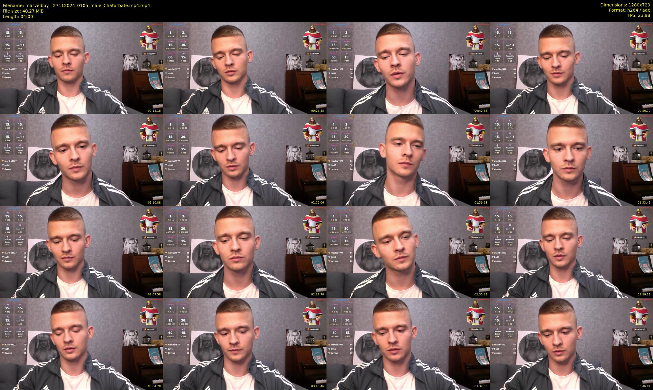 marvelboy_ — 4 minute Chaturbate male cam show recording, 720p, Nov 27, 2024