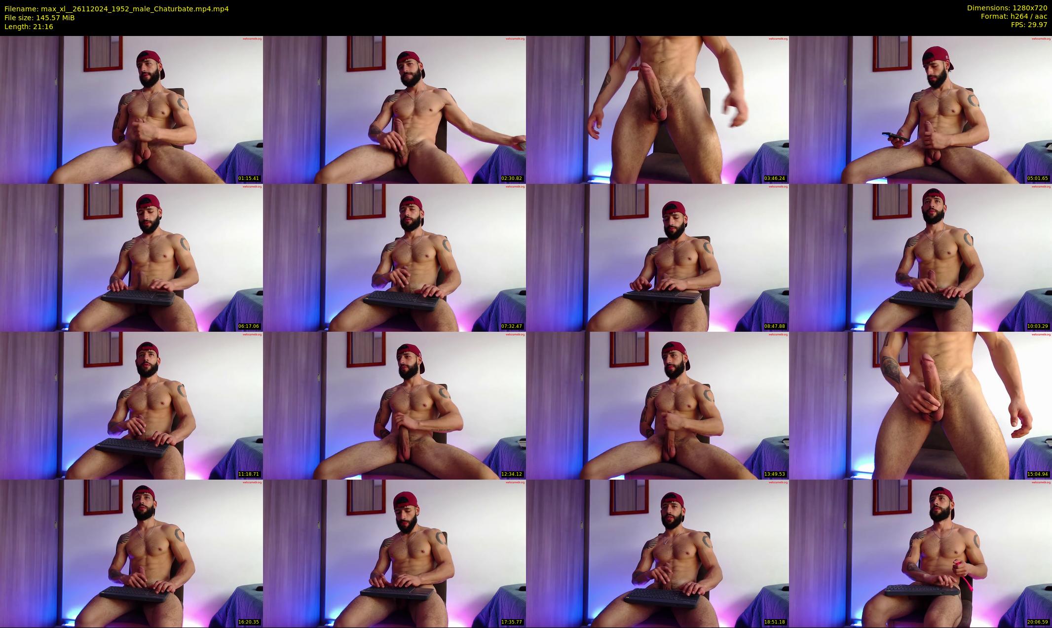 max_xl_ — 22 minute Chaturbate male cam show recording, 720p, Nov 26, 2024