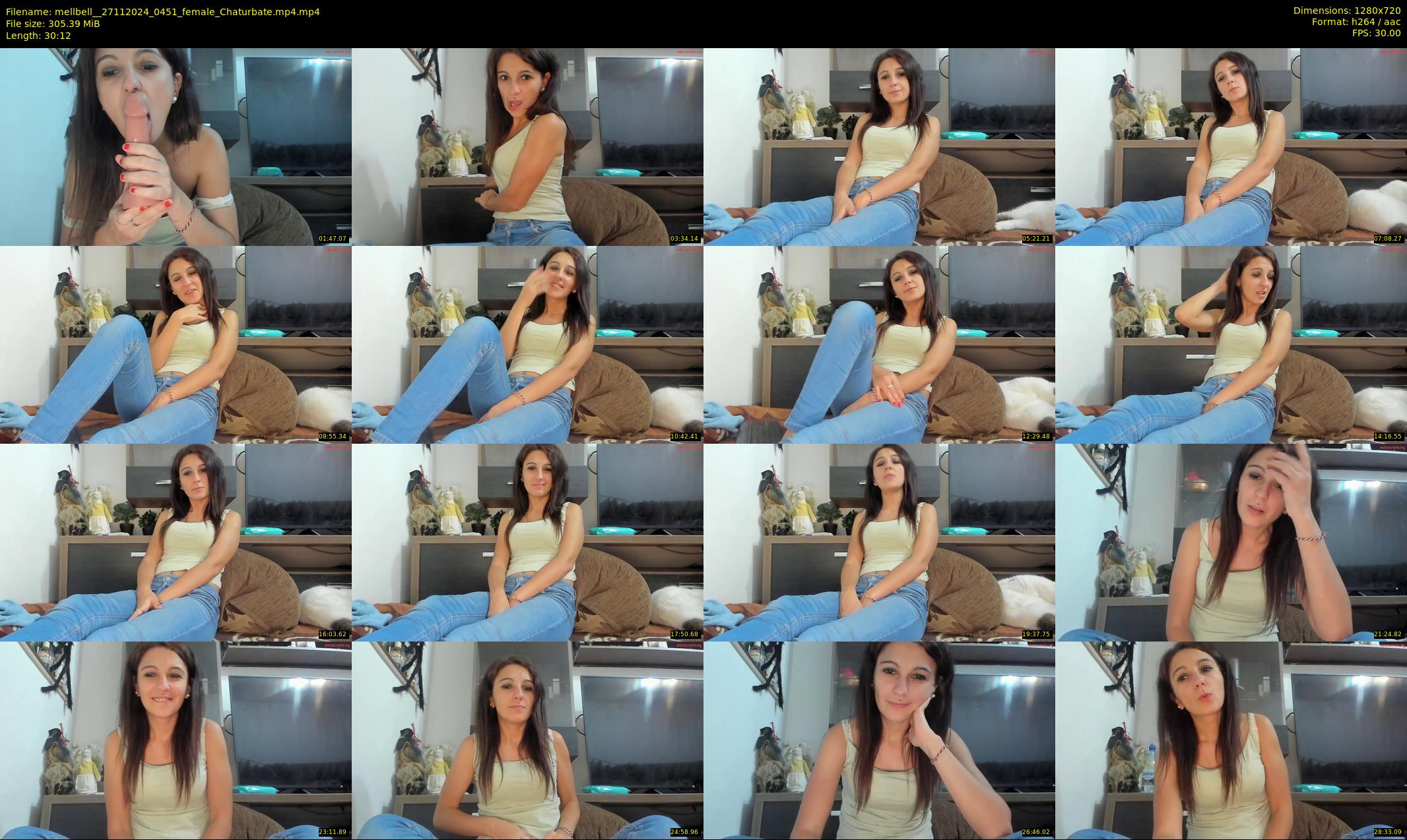 mellbell_ — 31 minute Chaturbate female cam show recording, 720p, Nov 27, 2024