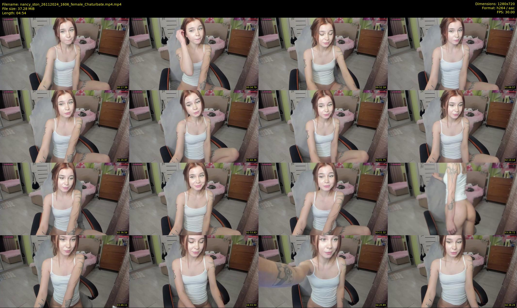 nancy_ston — 5 minute Chaturbate female cam show recording, 720p, Nov 26, 2024