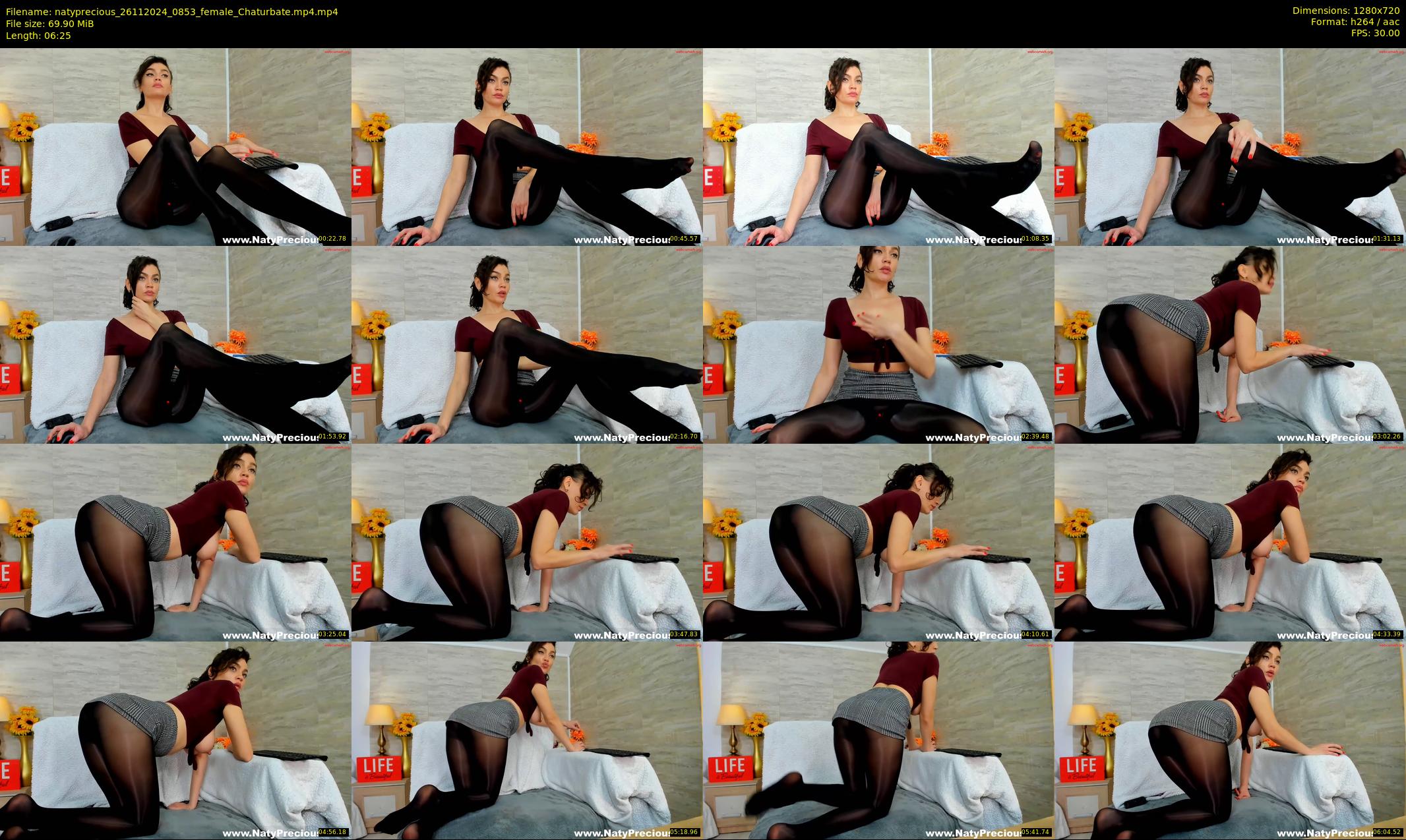 natyprecious — 7 minute Chaturbate female cam show recording, 720p, Nov 26, 2024