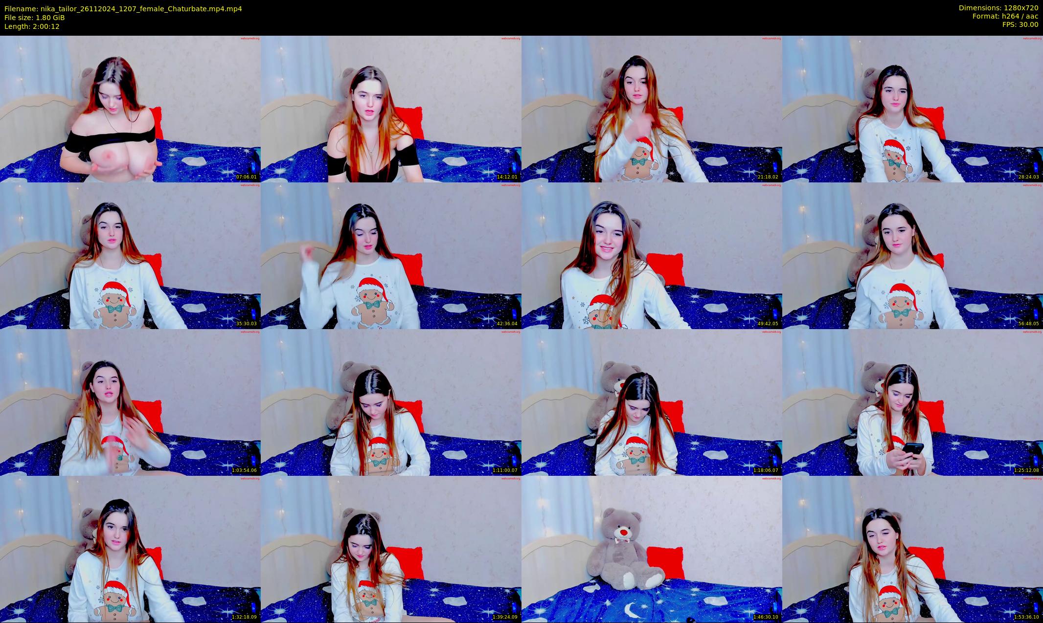 nika_tailor — 121 minute Chaturbate female cam show recording, 720p, Nov 26, 2024
