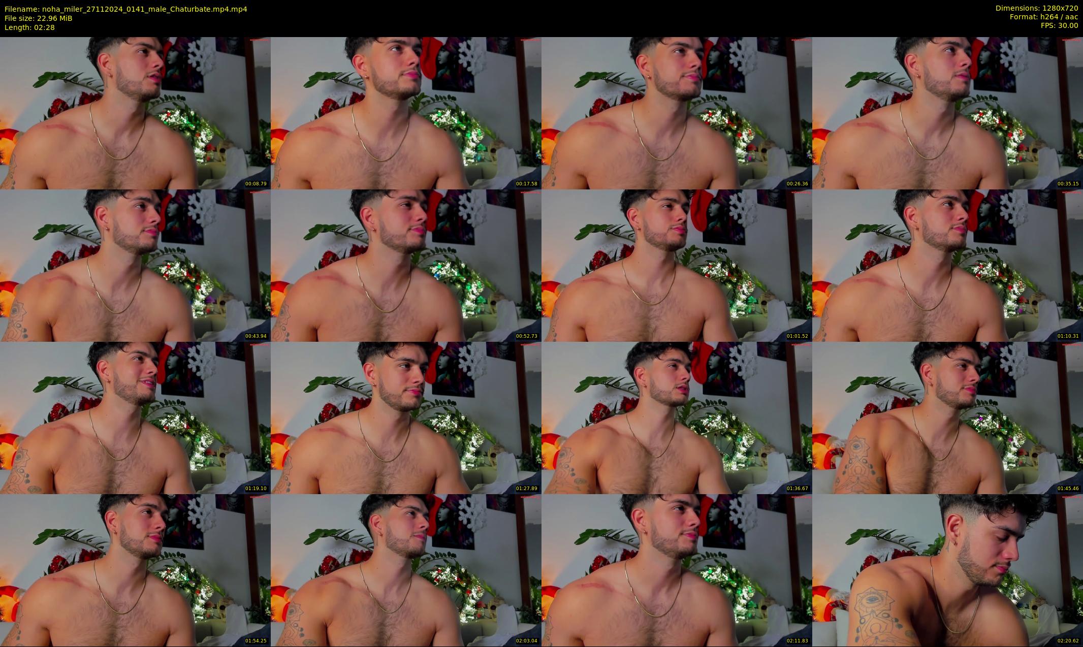 noha_miler — 3 minute Chaturbate male cam show recording, 720p, Nov 27, 2024
