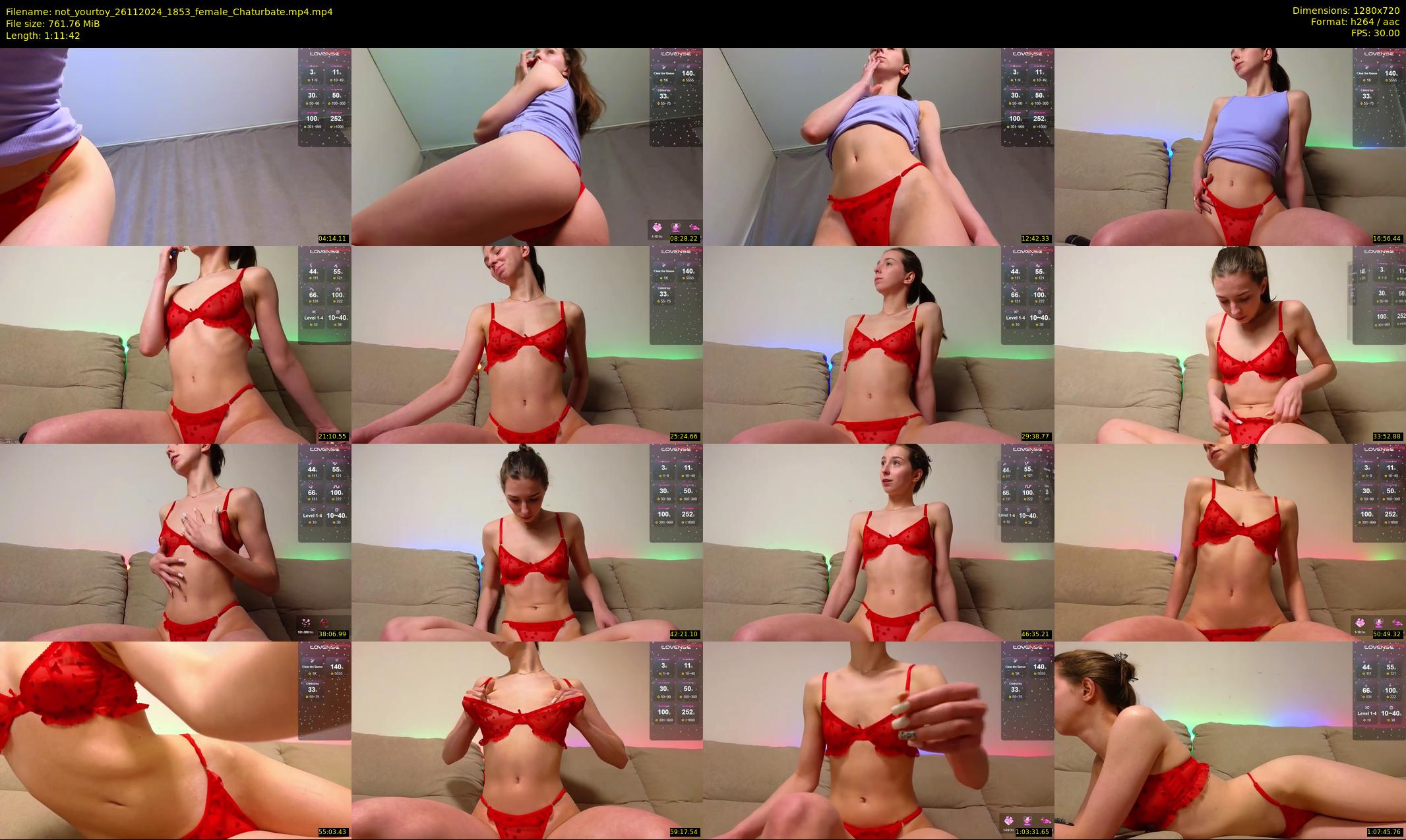 not_yourtoy — 72 minute Chaturbate female cam show recording, 720p, Nov 26, 2024