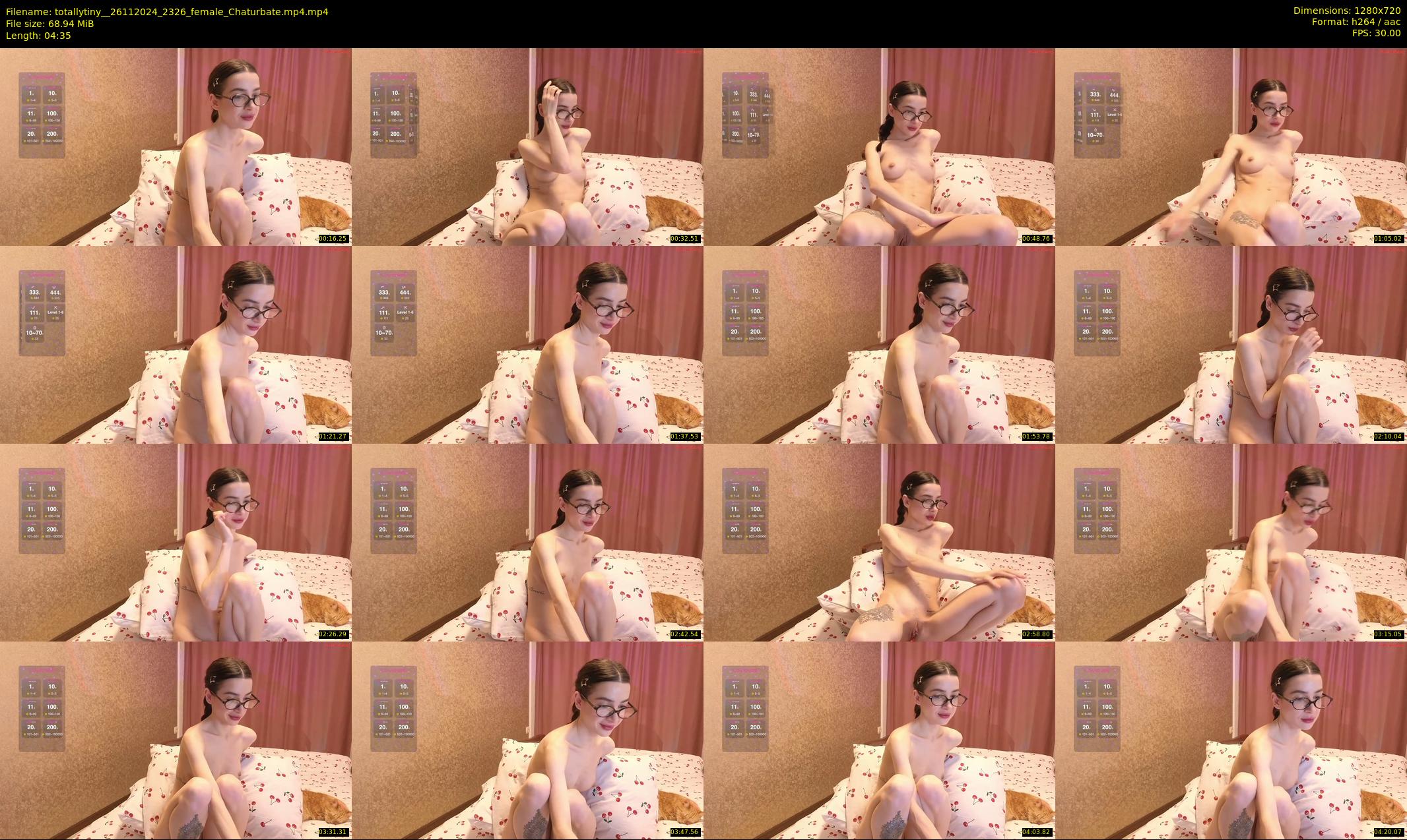 totallytiny_ — 5 minute Chaturbate female cam show recording, 720p, Nov 26, 2024