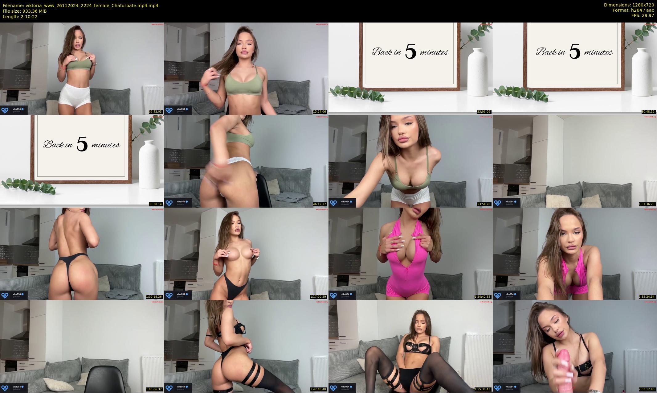 viktoria_www — 131 minute Chaturbate couple cam show recording, 720p, Nov 26, 2024