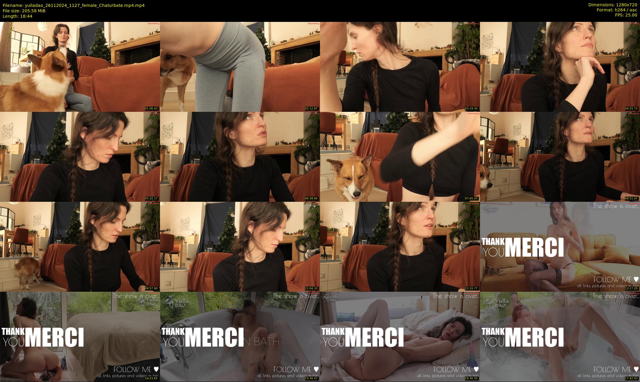 yulladao — 19 minute Chaturbate female cam show recording, 720p, Nov 26, 2024