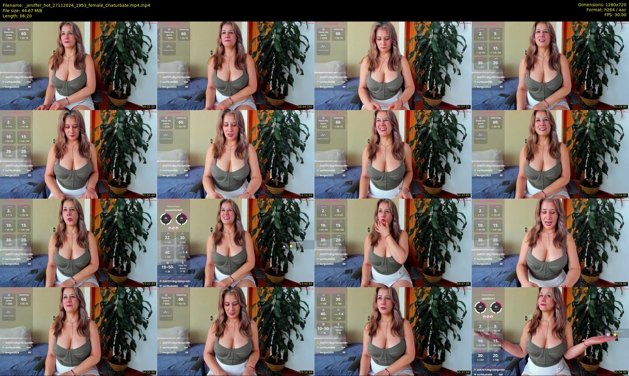 _jeniffer_hot — 7 minute Chaturbate female cam show recording, 720p, Nov 27, 2024