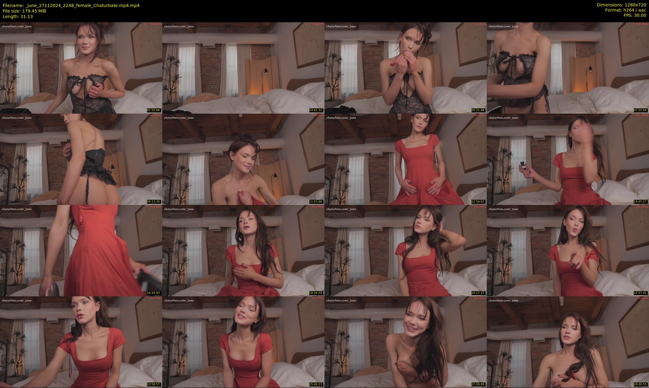 _june — 32 minute Chaturbate female cam show recording, 720p, Nov 27, 2024