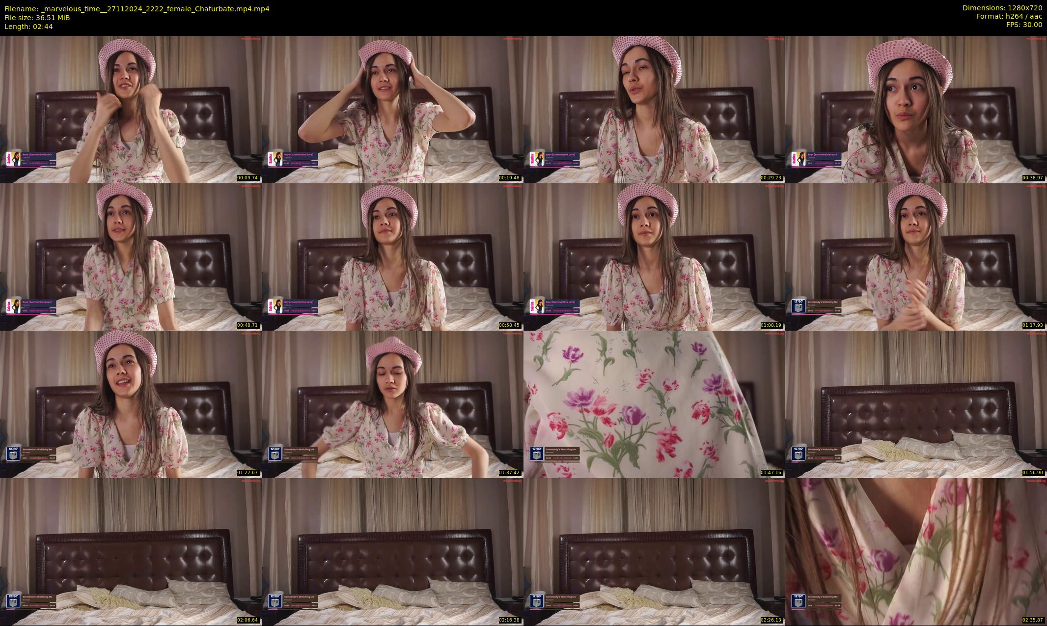 _marvelous_time_ — 3 minute Chaturbate female cam show recording, 720p, Nov 27, 2024