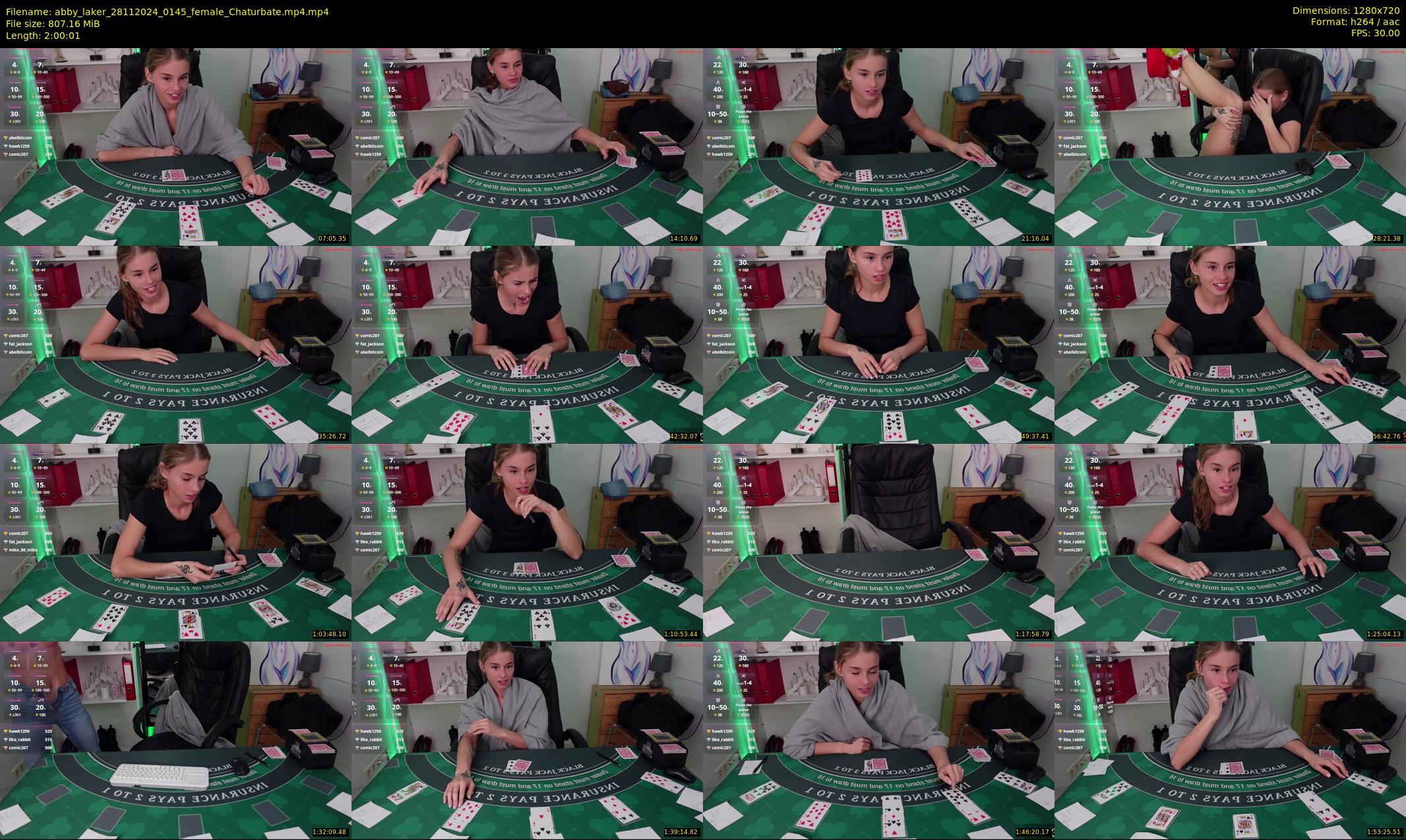 abby_laker — 121 minute Chaturbate female cam show recording, 720p, Nov 28, 2024