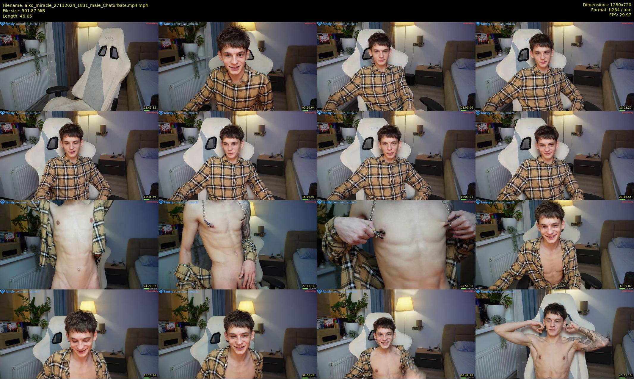 aiko_miracle — 47 minute Chaturbate male cam show recording, 720p, Nov 27, 2024