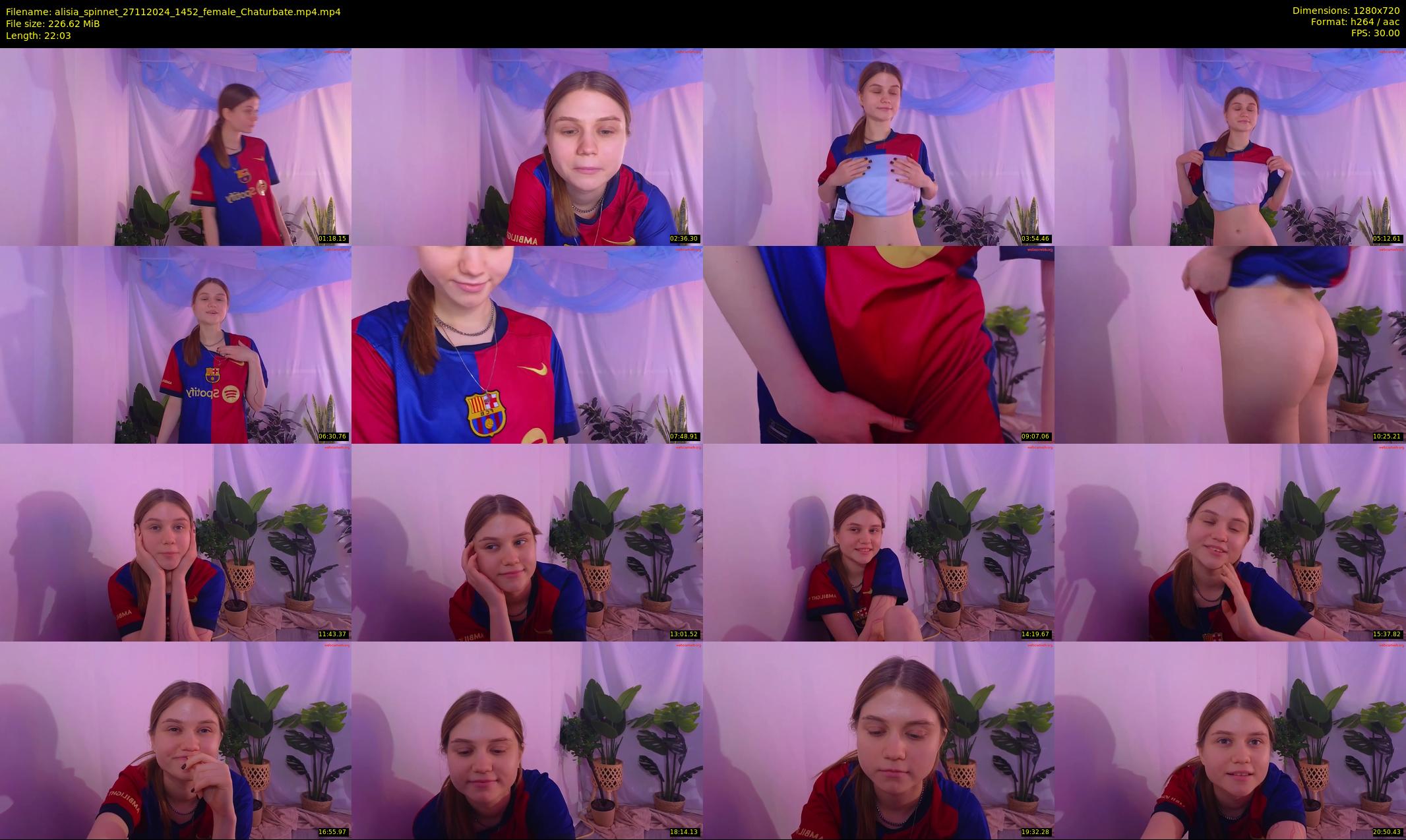 alisia_spinnet — 23 minute Chaturbate female cam show recording, 720p, Nov 27, 2024