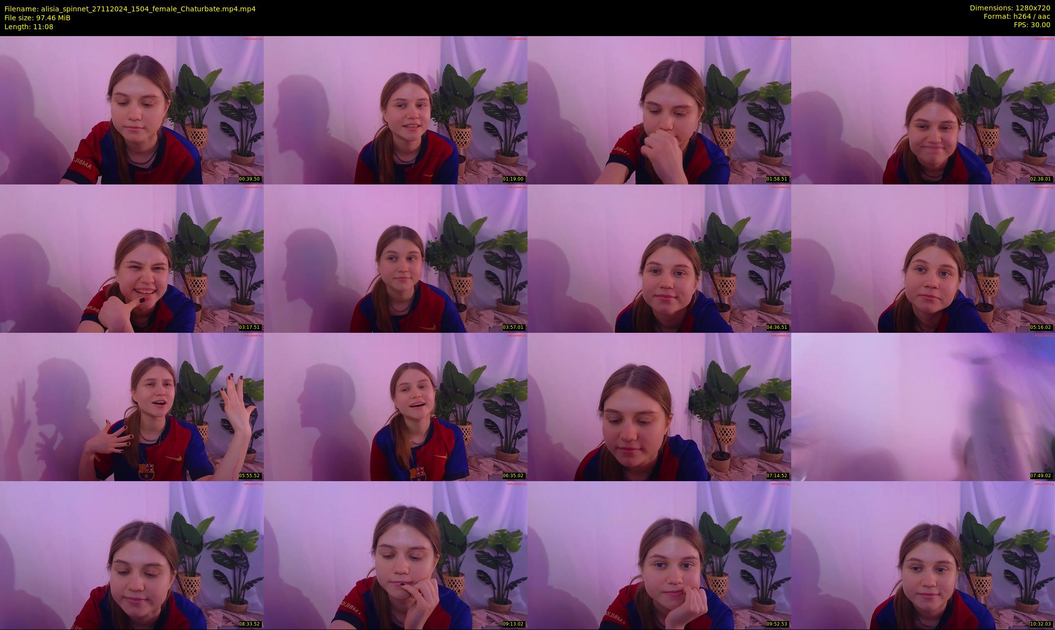 alisia_spinnet — 12 minute Chaturbate female cam show recording, 720p, Nov 27, 2024
