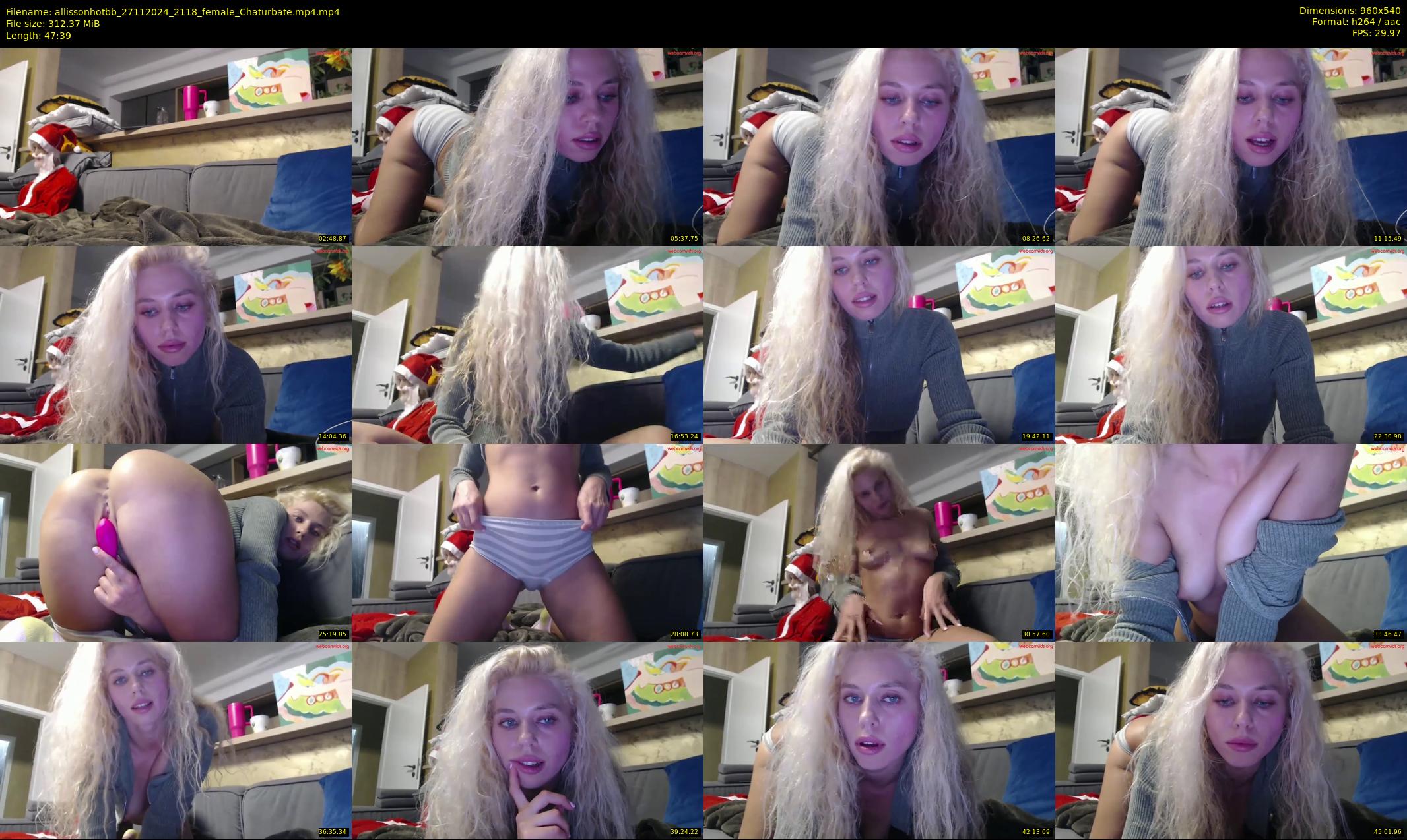 allissonhotbb — 48 minute Chaturbate female cam show recording, 480p, Nov 27, 2024