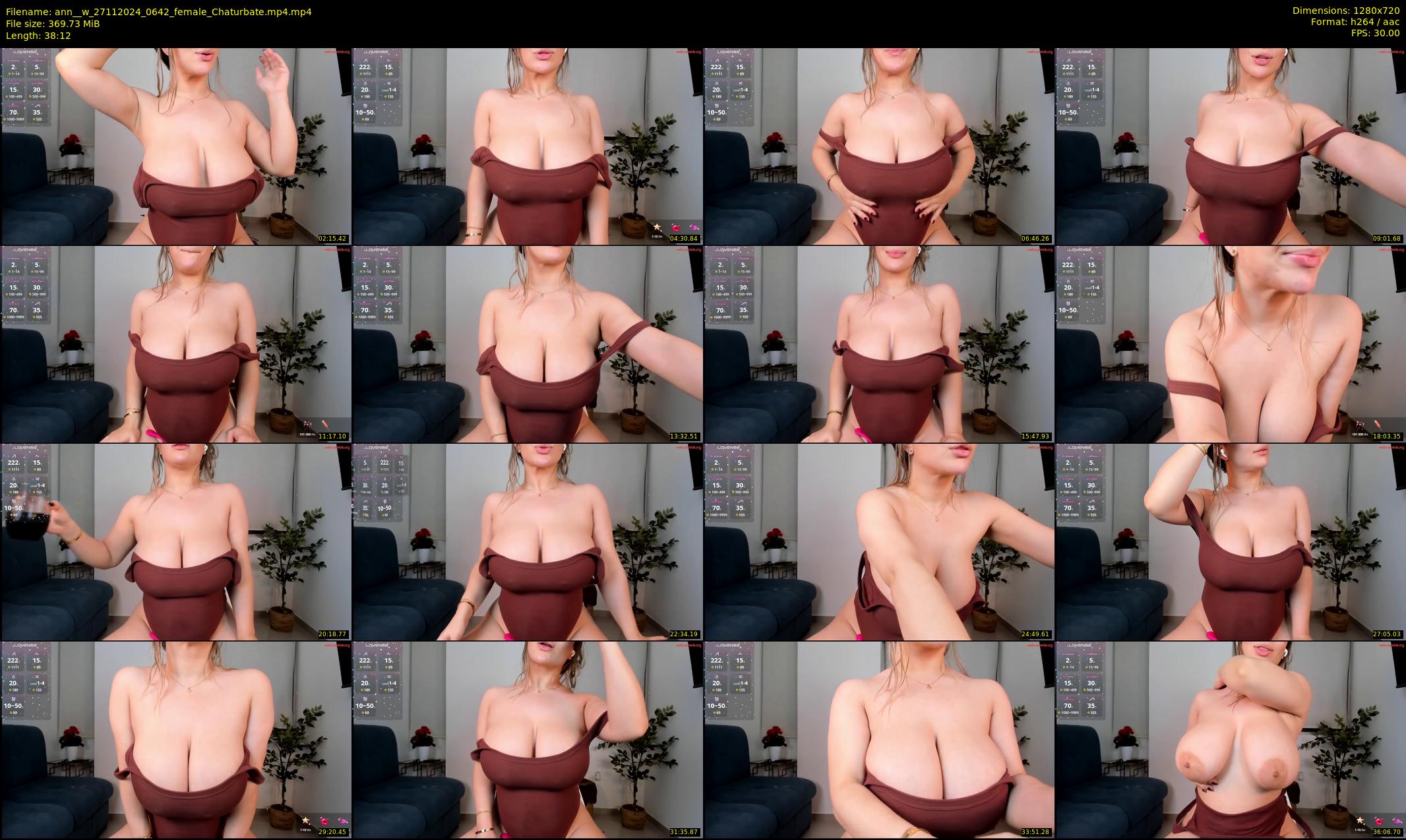 ann__w — 39 minute Chaturbate female cam show recording, 720p, Nov 27, 2024
