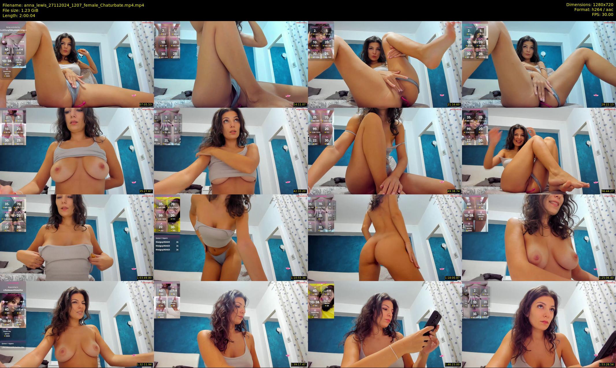 anna_lewis — 121 minute Chaturbate female cam show recording, 720p, Nov 27, 2024