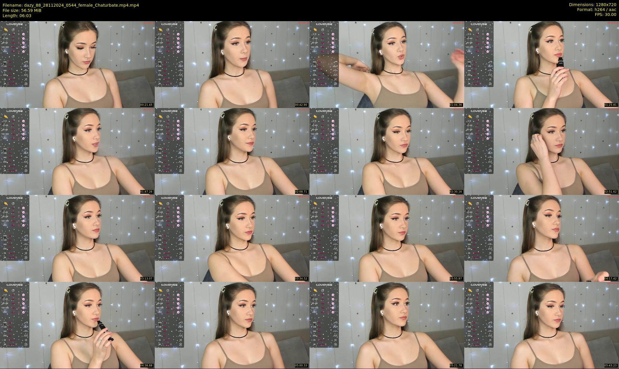 dazy_88 — 7 minute Chaturbate female cam show recording, 720p, Nov 28, 2024