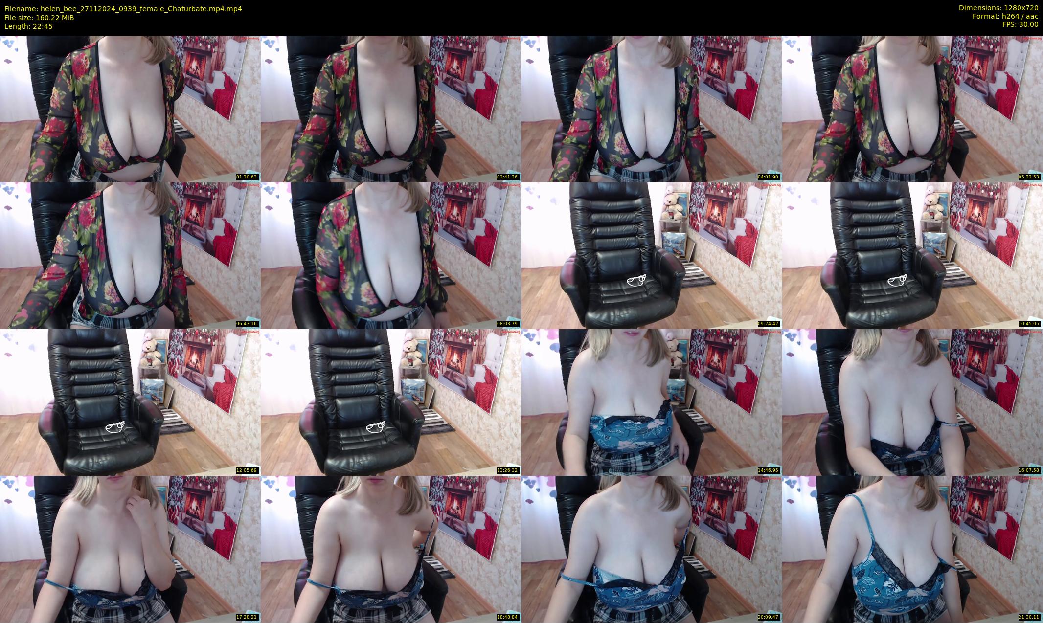 helen_bee — 23 minute Chaturbate female cam show recording, 720p, Nov 27, 2024
