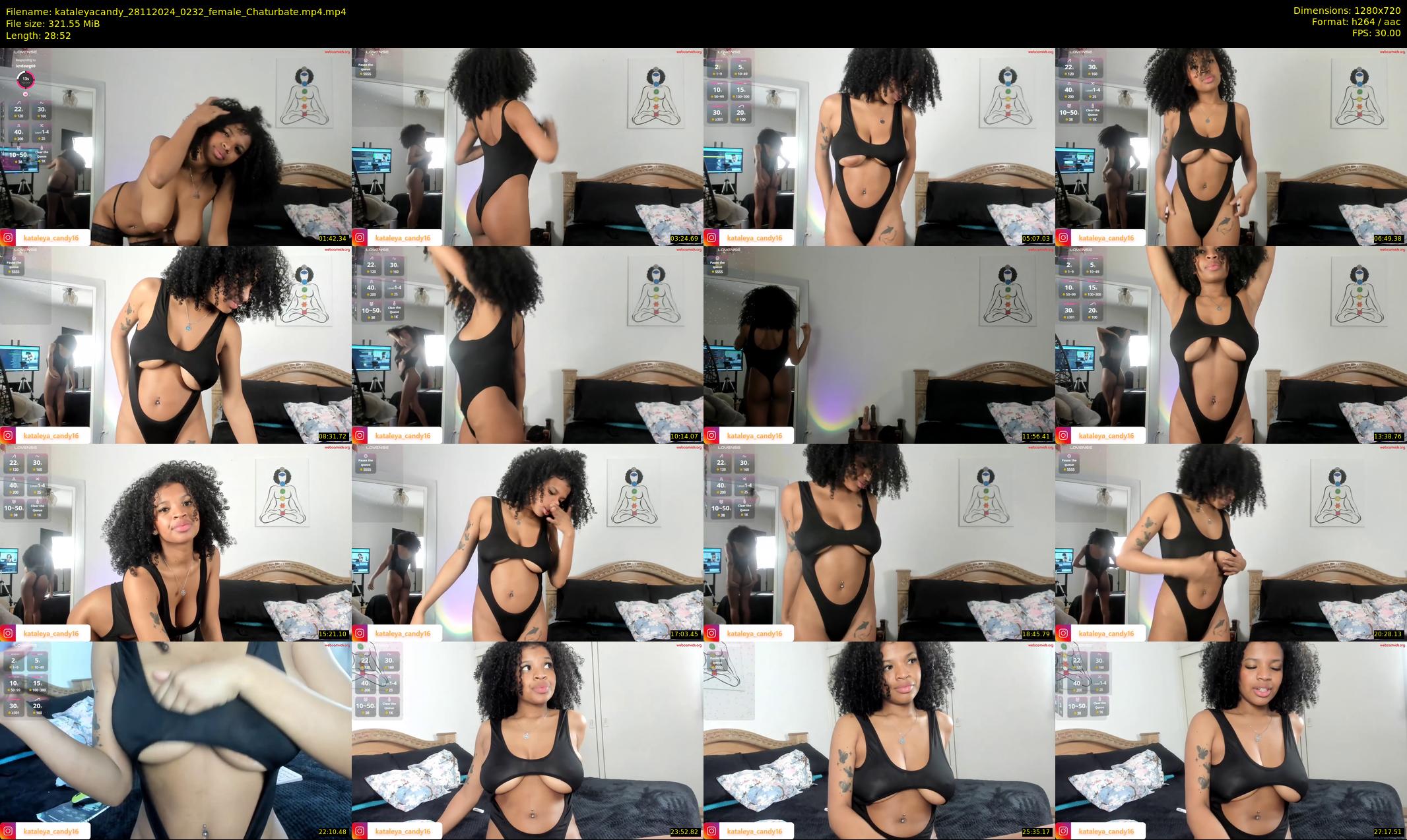 kataleyacandy — 29 minute Chaturbate female cam show recording, 720p, Nov 28, 2024